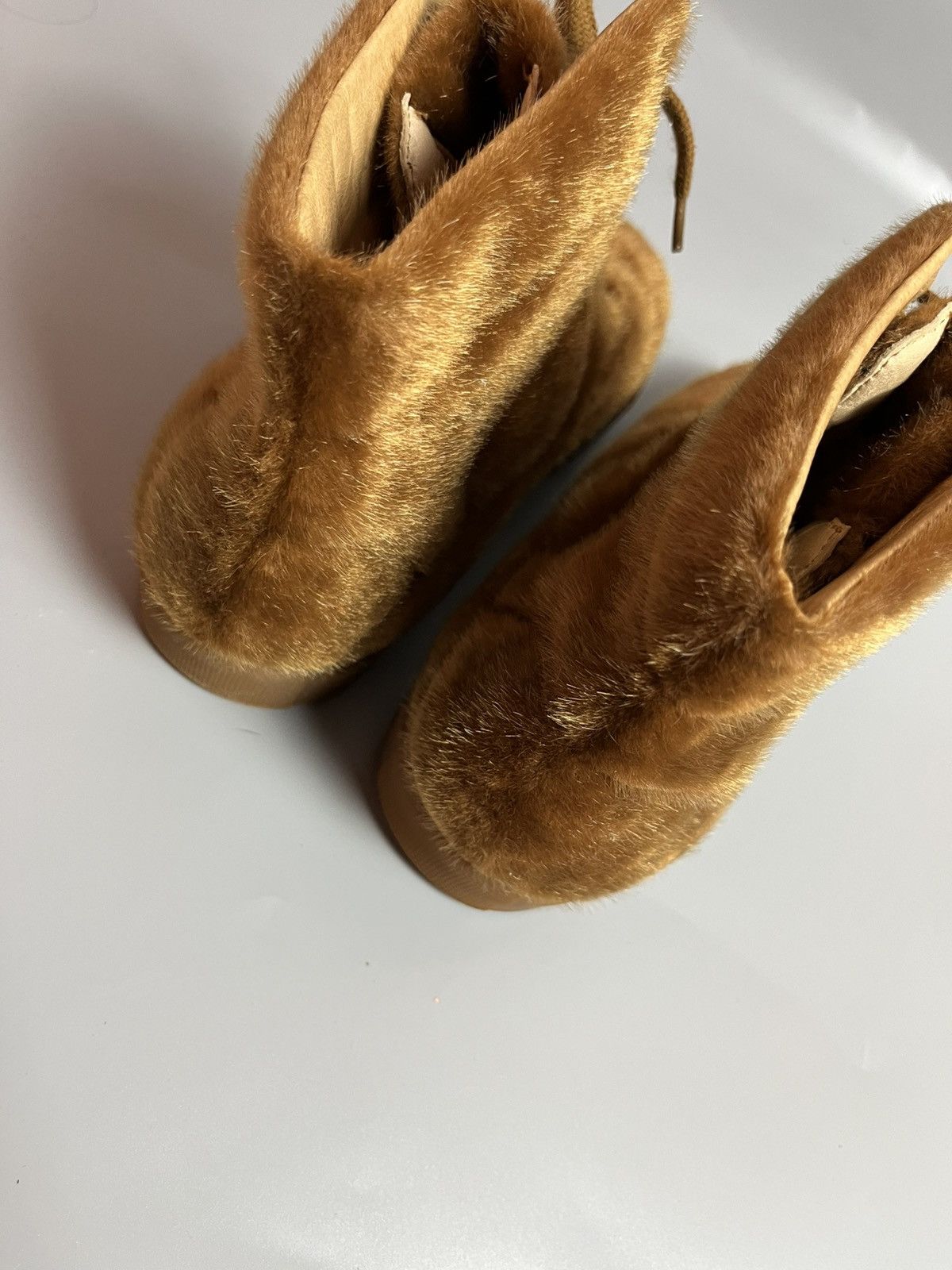 Maison Margiela MM6 Maison Margiela fuzzy high-top sneaker Size US 6 / IT 36 - 4 Thumbnail