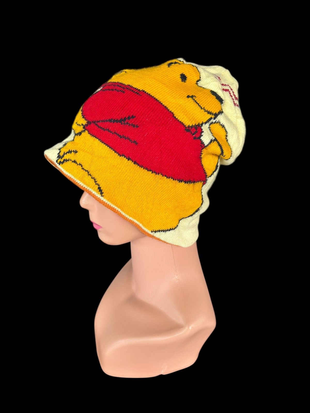 Japanese Brand × Kapital × Vintage Rare Disney Pooh Beanie Hats Size ONE SIZE - 7 Thumbnail