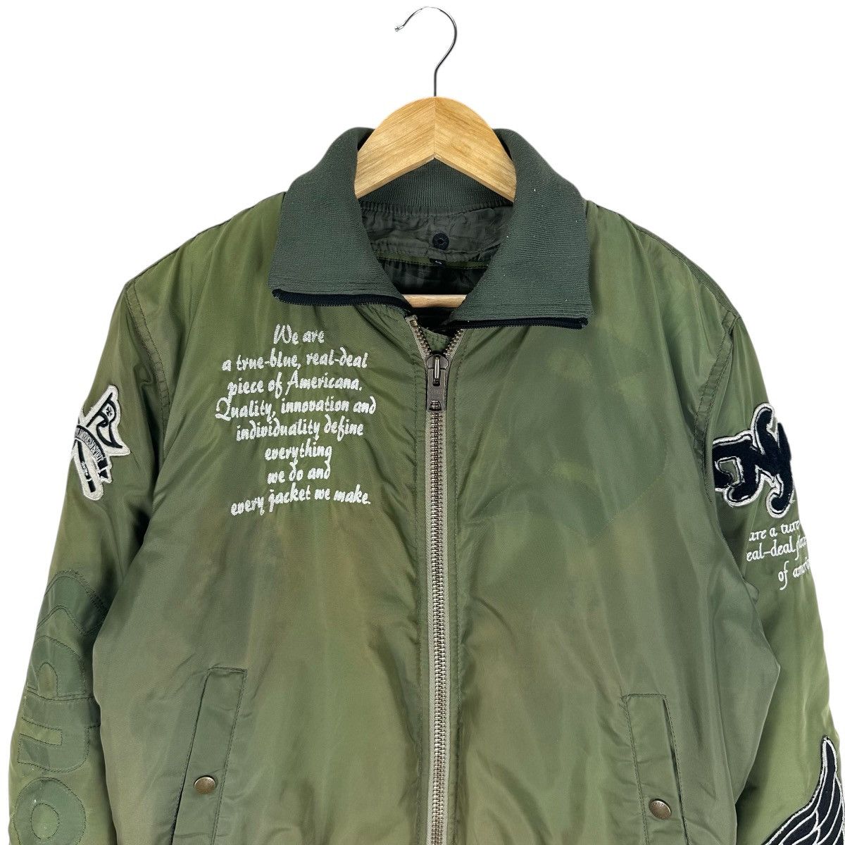 Schott SCHOTT MA1 BOMBER FLYER JACKET Size US M / EU 48-50 / 2 - 3 Thumbnail