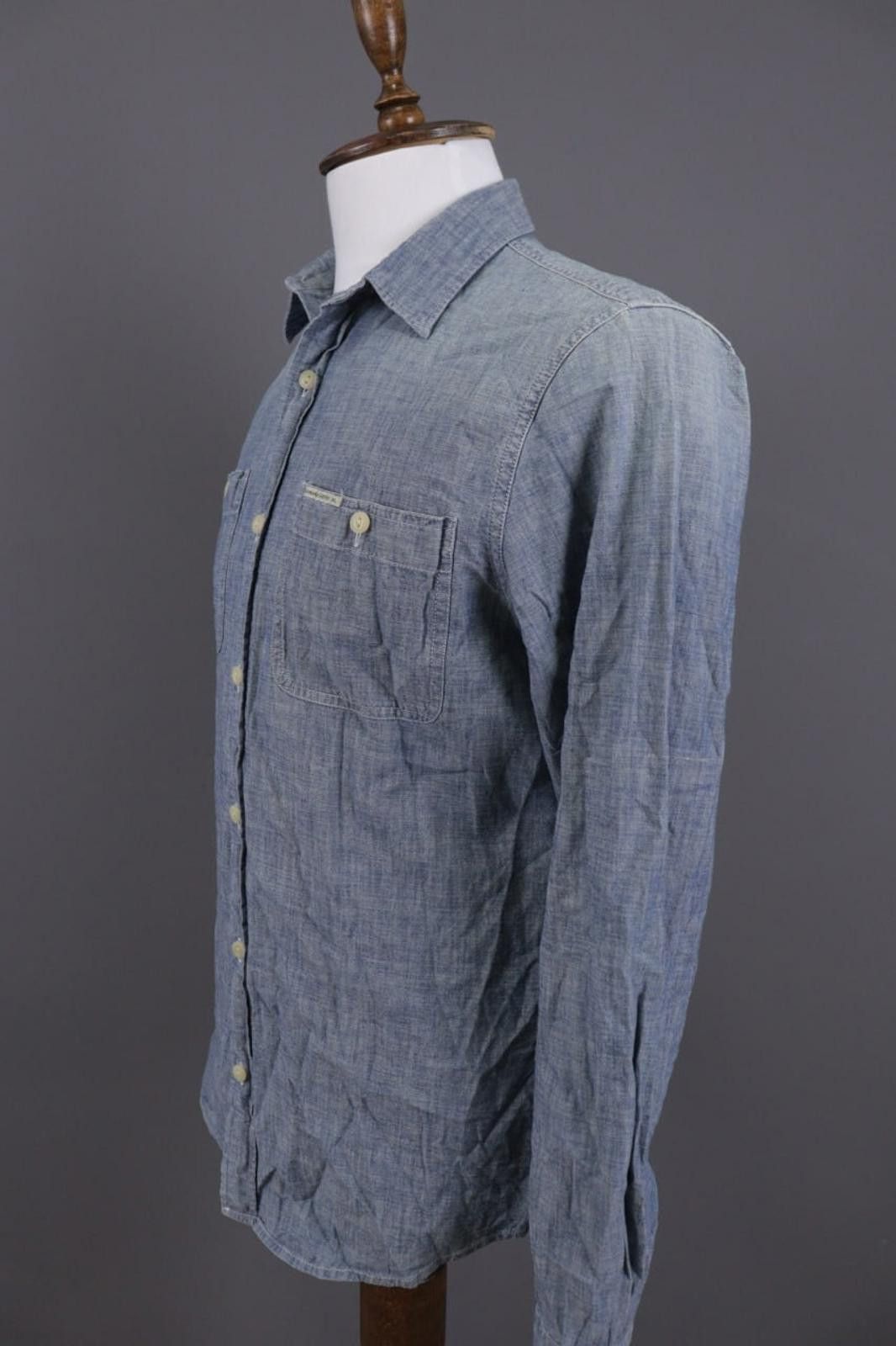 Denim & Supply Ralph Lauren Denim & Supply Ralph Lauren Blue Denim Pockets Shirt Size M Size US M / EU 48-50 / 2 - 8 Thumbnail