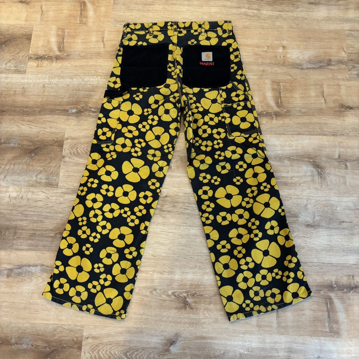 Carhartt Wip × Marni Carharrt x Marni Flower Workwear Pants Size Medium Size US 32 / EU 48 - 2 Thumbnail