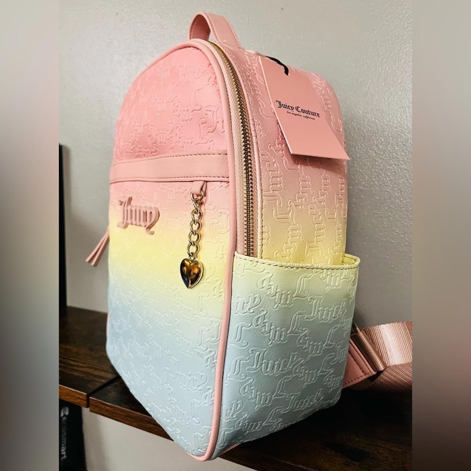 Juicy Couture Juicy Couture Diamond Bling Ombre Heartless Backpack NWT​​​ Size ONE SIZE - 2 Thumbnail