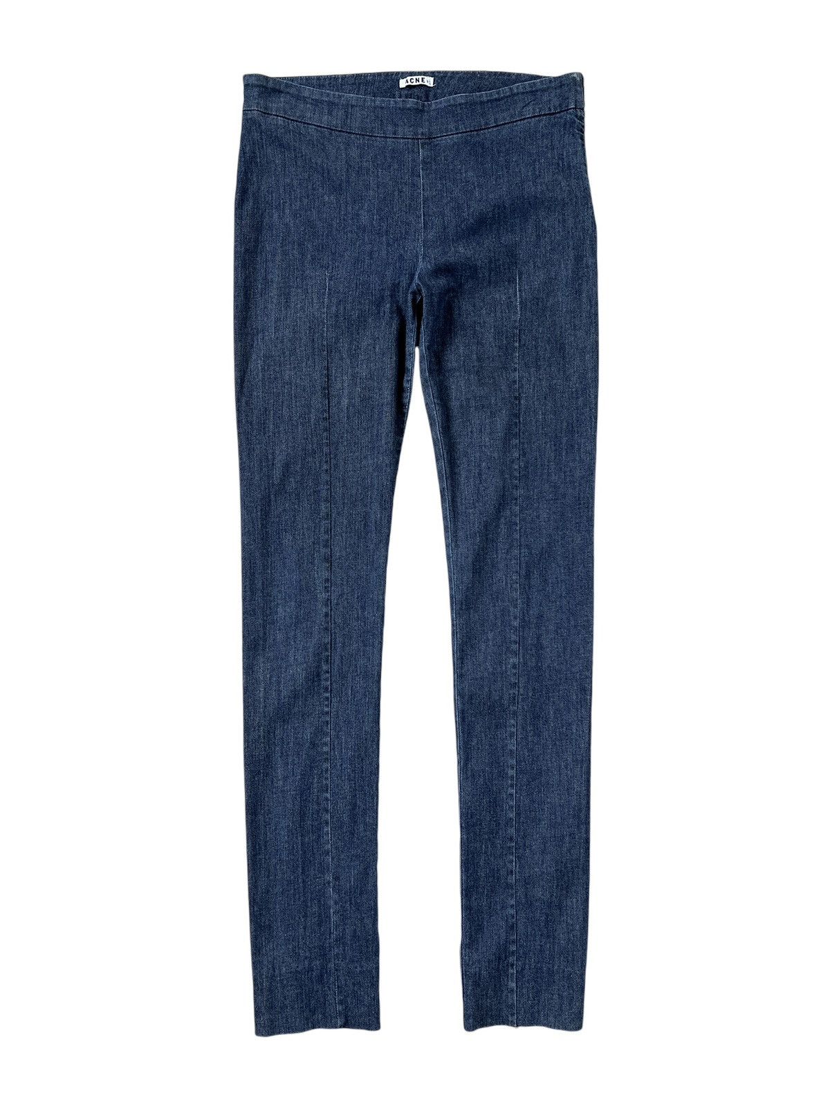 Acne Studios Acne SS13 Ripped Line Detail Stretch Denim Pants Size 31" - 2 Thumbnail
