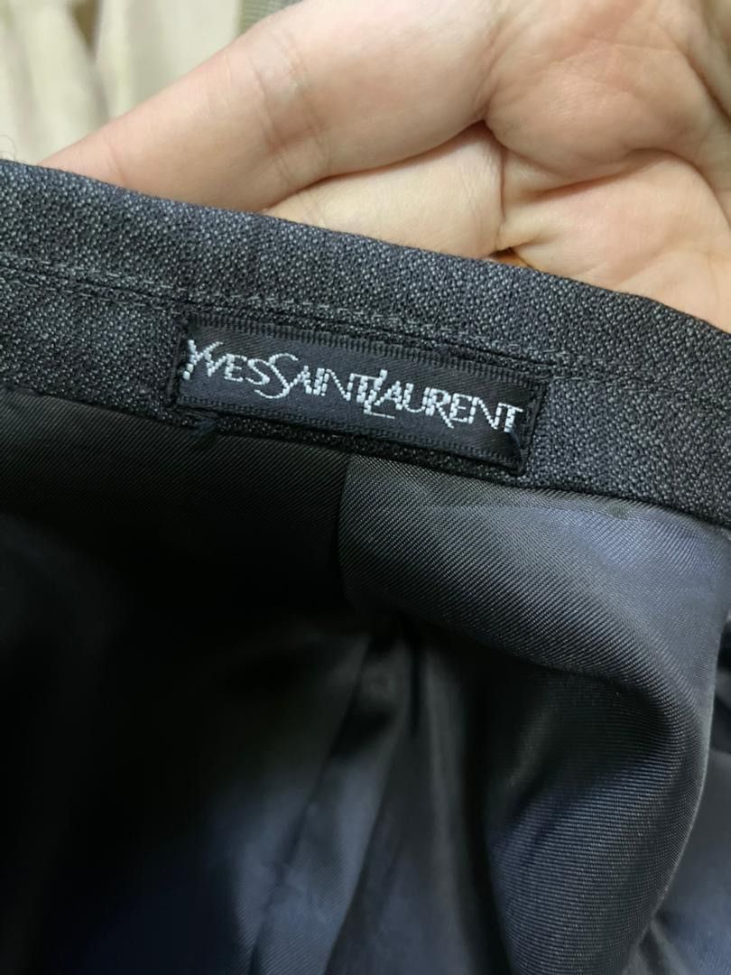 Yves Saint Laurent Yves Saint Laurent Pour Homme Double-Breasted Blazer Jacket Size US M / EU 48-50 / 2 - 4 Thumbnail