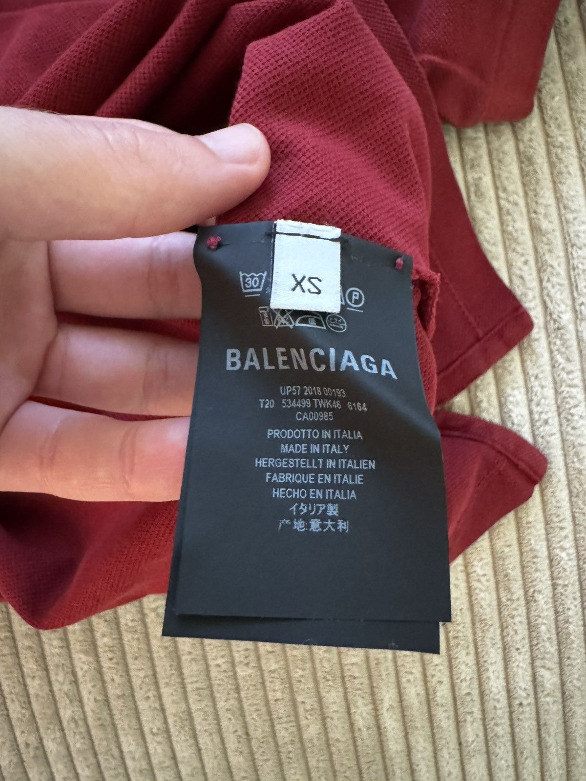Balenciaga “Political Campaign” Logo Polo Shirt Size US XS / EU 42 / 0 - 4 Thumbnail