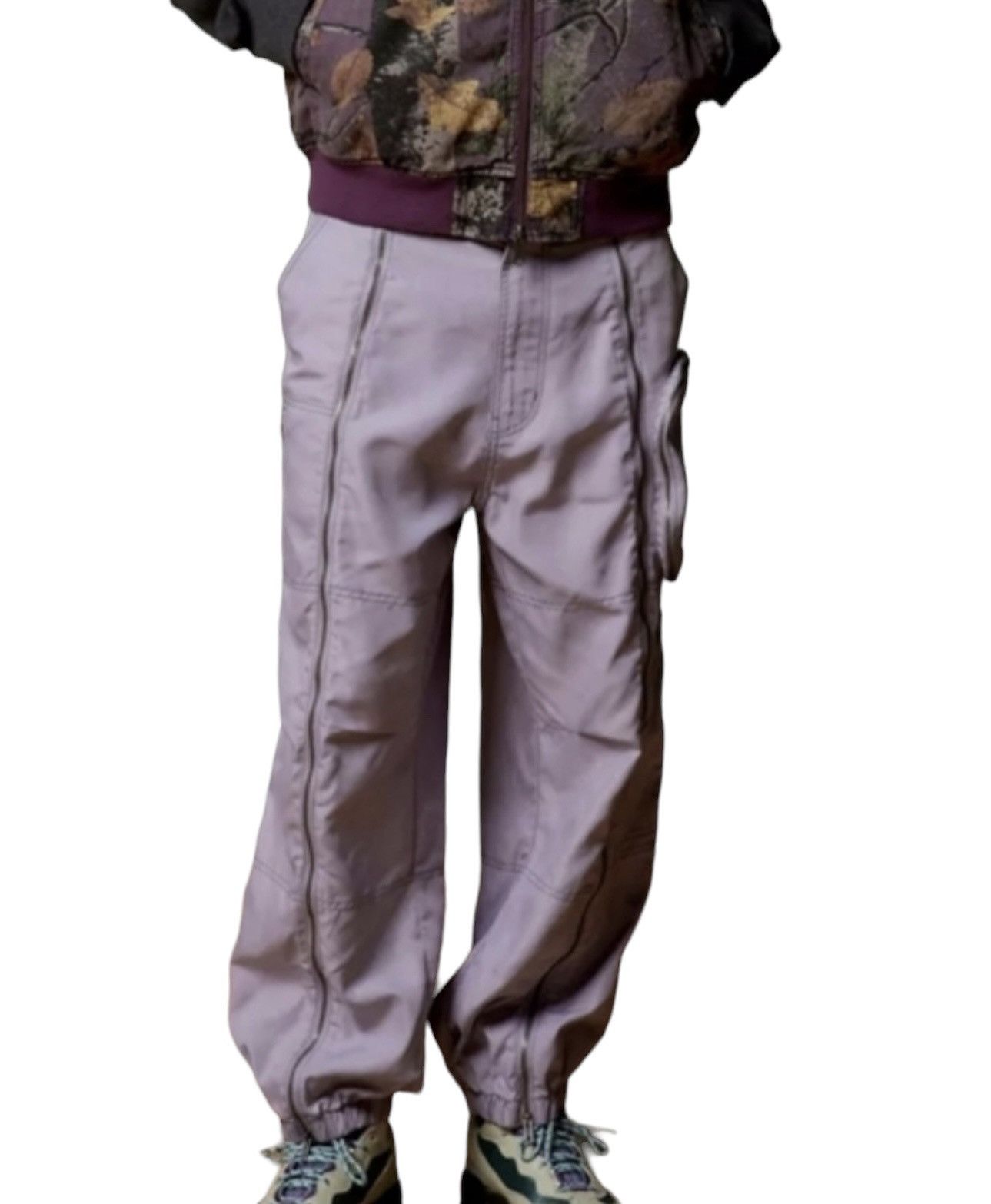 Bdg BDG Satin Flight Cargo Pants Size US 38 / EU 54 - 2 Thumbnail