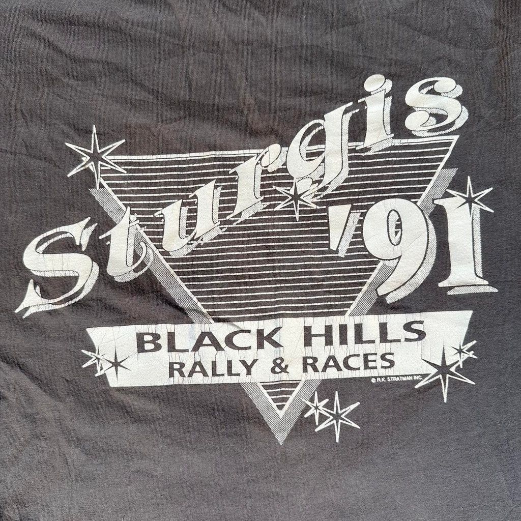 Harley Davidson RARE Black Hills Rally 1991 Harley Davidson tee Size US M / EU 48-50 / 2 - 8 Thumbnail