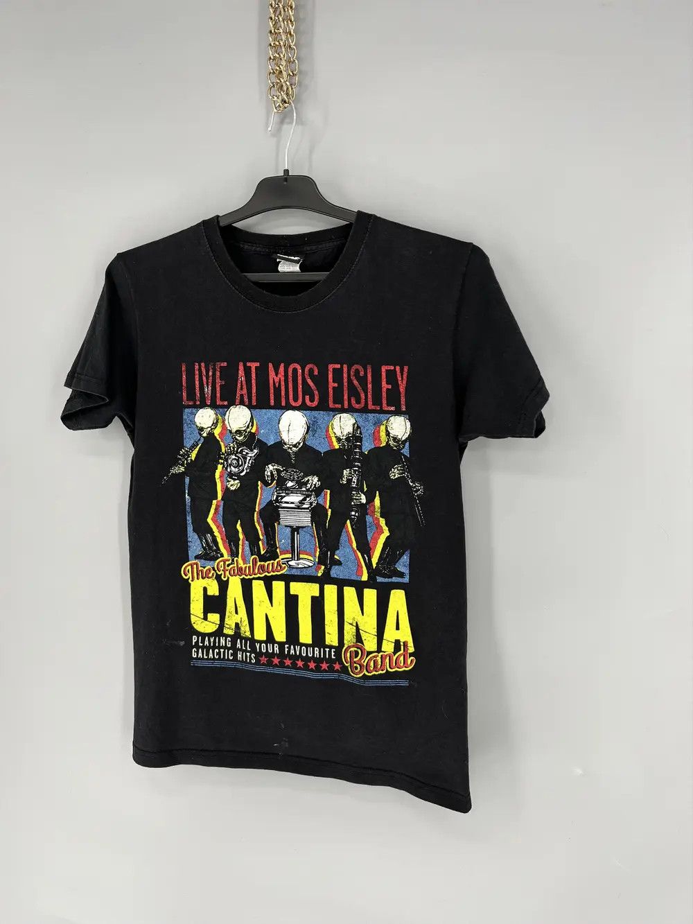 Star Wars Vintage Star Wars Cantina Band Live At Mos Eisley Tour Tee Size US S / EU 44-46 / 1 - 3 Thumbnail