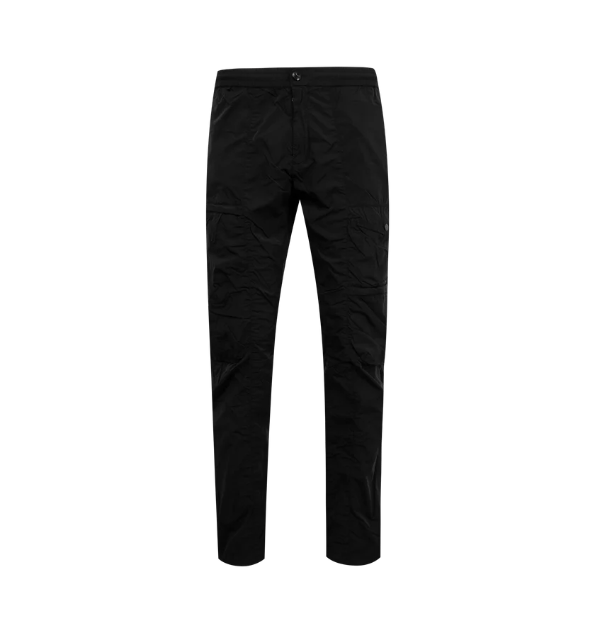 C.P. Company o1h1sh10525 Chrome-R Cargo Lens Pants in Black Size US 36 / EU 52 - 1 Thumbnail