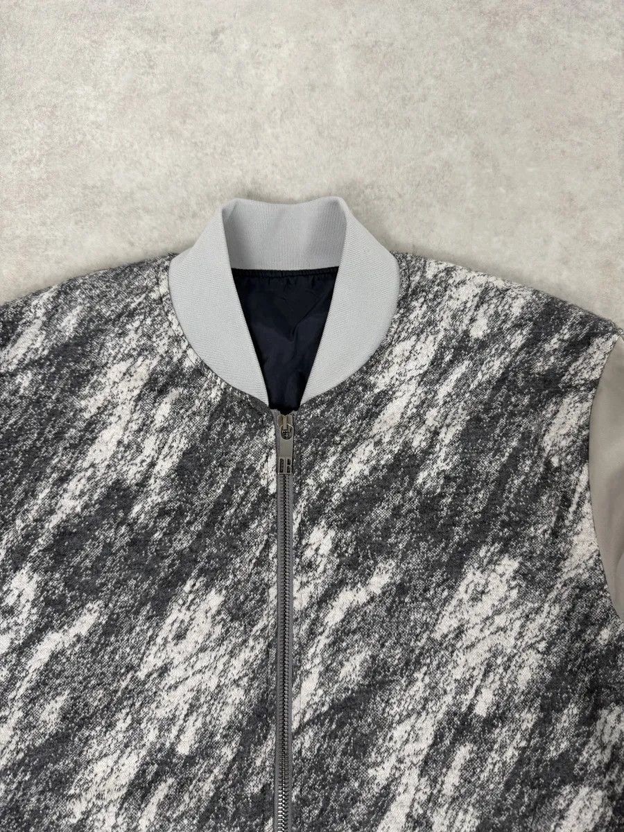 Dirk Bikkembergs 2010s Bikkembergs Abstract Black & Beige Bomber Jacket Size US M / EU 48-50 / 2 - 7 Thumbnail