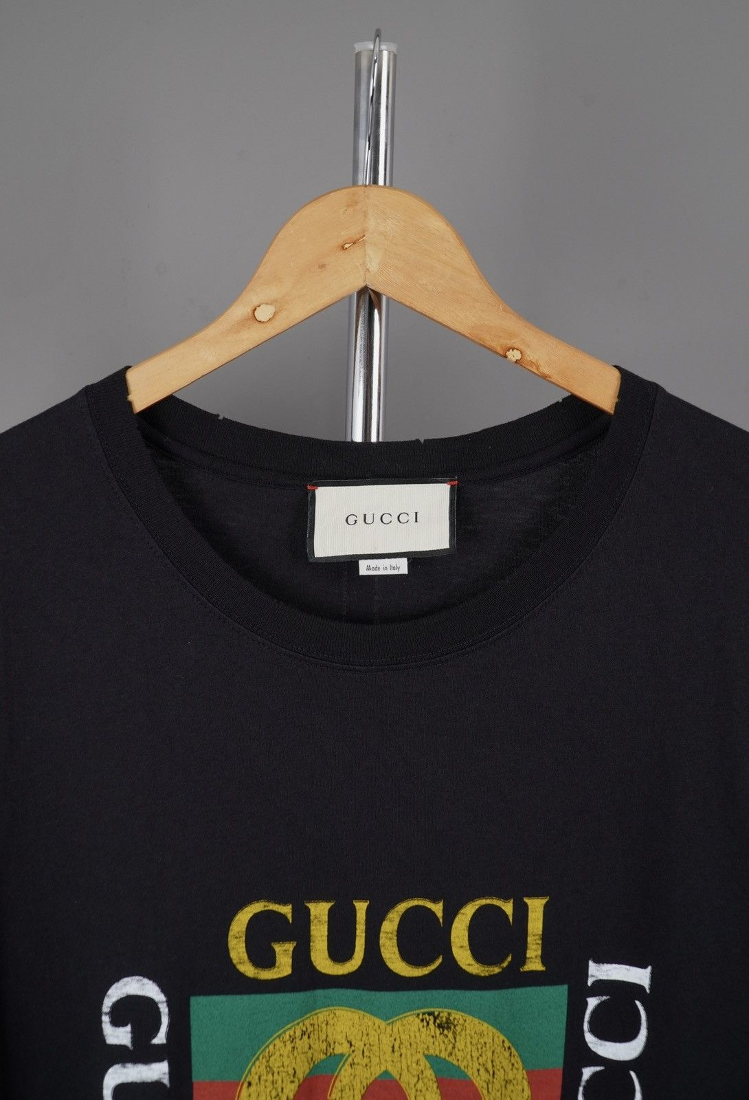 Gucci Gucci - Fake Logo Tee Size US M / EU 48-50 / 2 - 8 Thumbnail