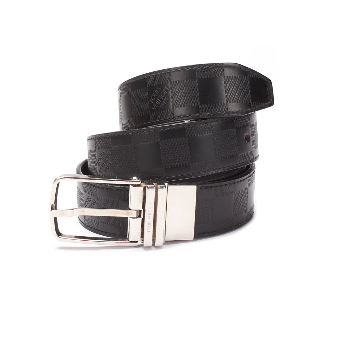 Louis Vuitton Louis Vuitton Perforated Monogram belt / M9680