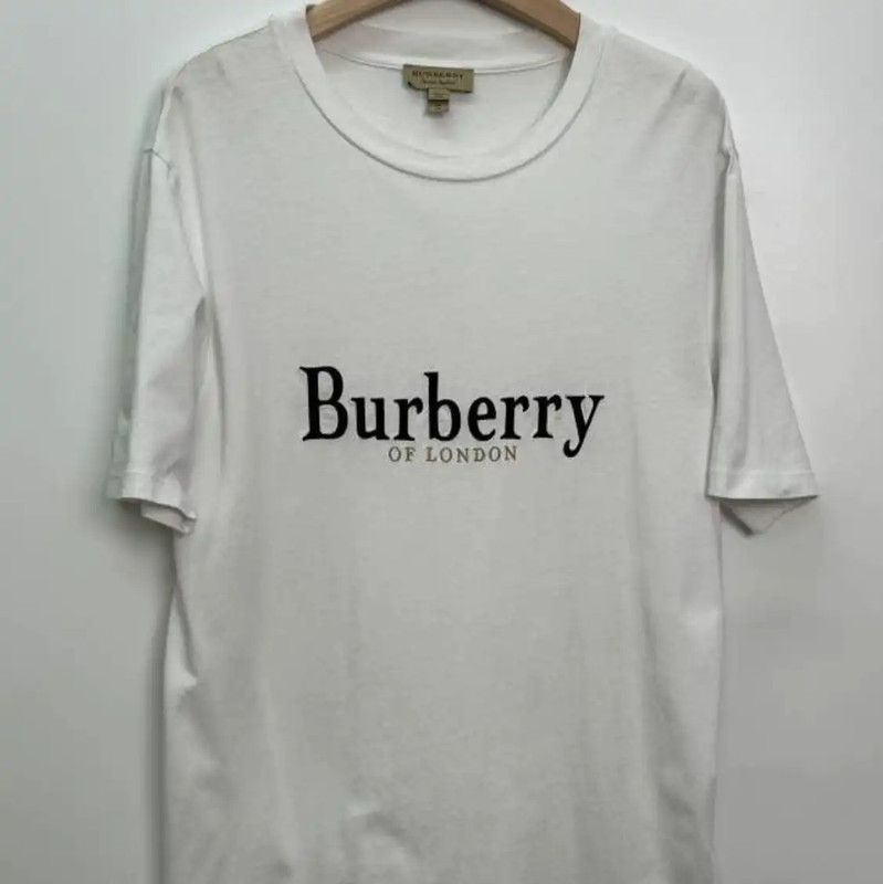 Burberry Burberry White Cotton Short Sleeve T-Shirt Size XS / US 0-2 / IT 36-38 - 1 Thumbnail