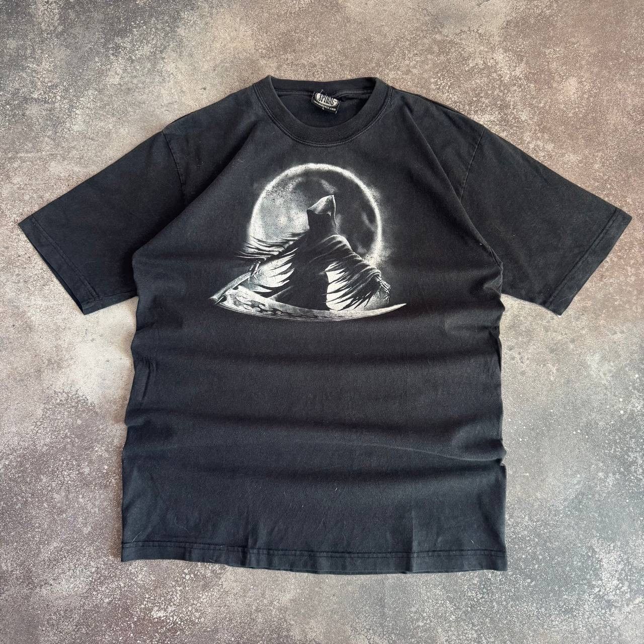 Vintage Spiral Direct Y2K Vintage Gothic Faded Cotton T-Shirt Size US L / EU 52-54 / 3 - 1 Thumbnail