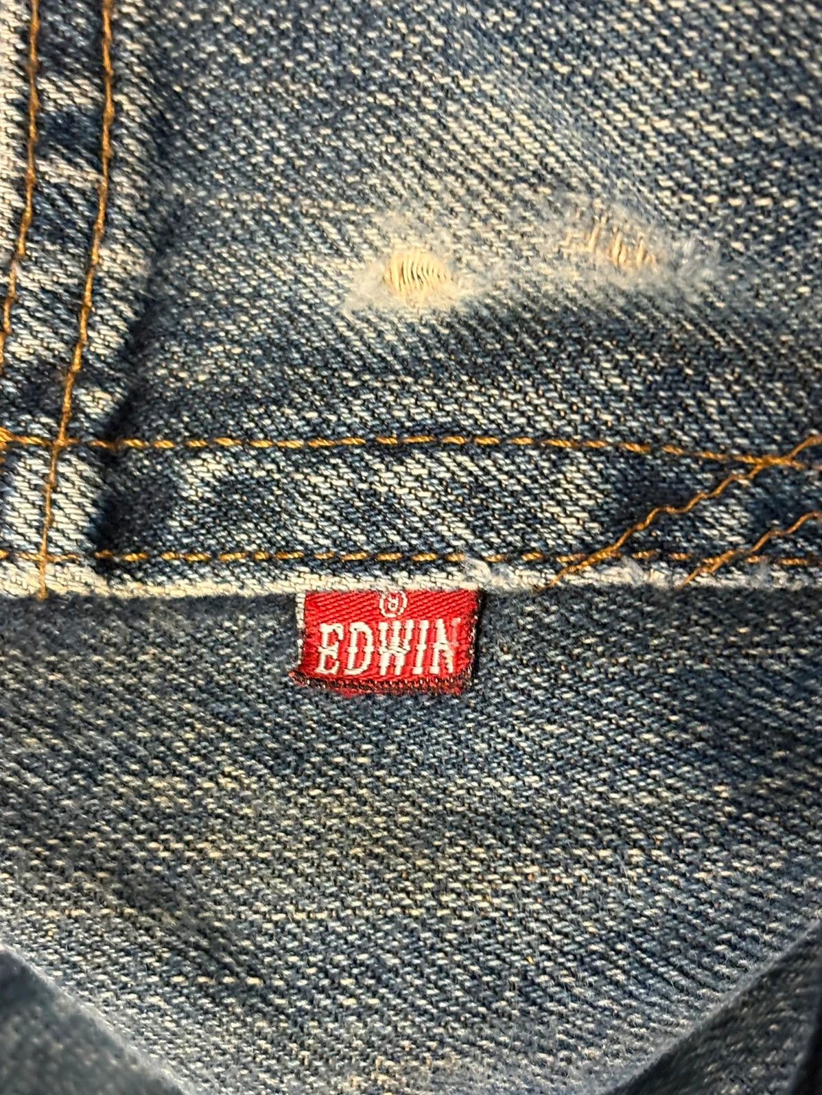 Edwin Edwin blue straight fit denim jeans Size US 30 / EU 46 - 4 Thumbnail