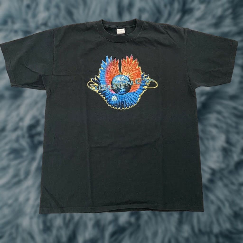 Anvil VINTAGE Journey Music Band T-Shirt Adult XL Black 2004 Y2K Mens Size US XL / EU 56 / 4 - 1 Thumbnail