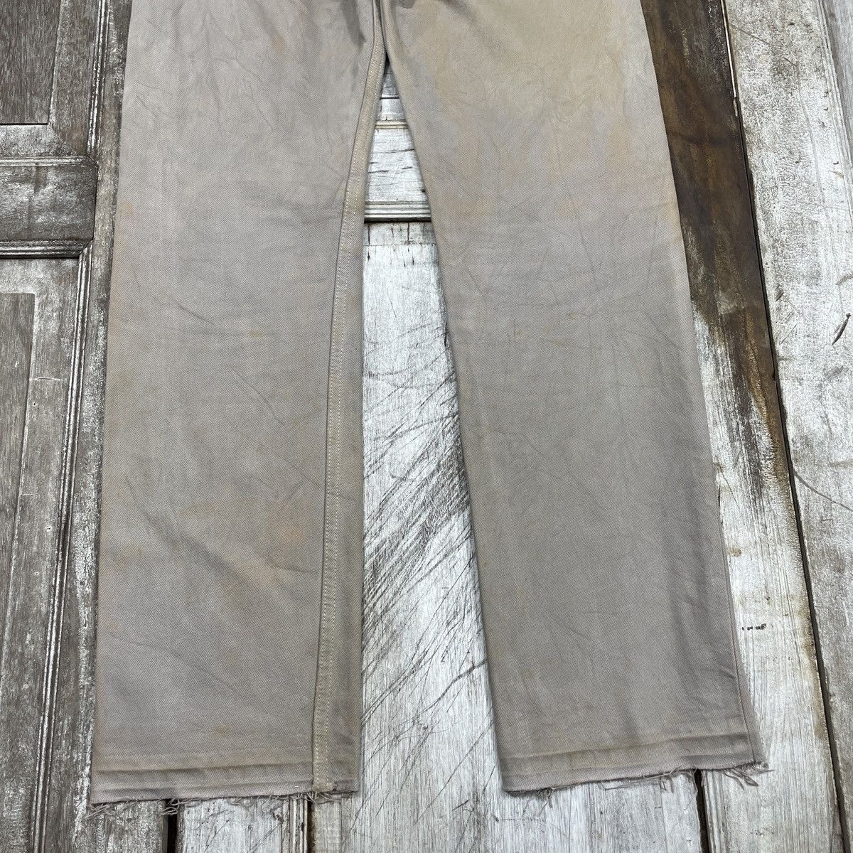 Levi's × Vintage Vintage Levis 501 Grey Faded Jeans wc 378 Size US 29 - 9 Thumbnail