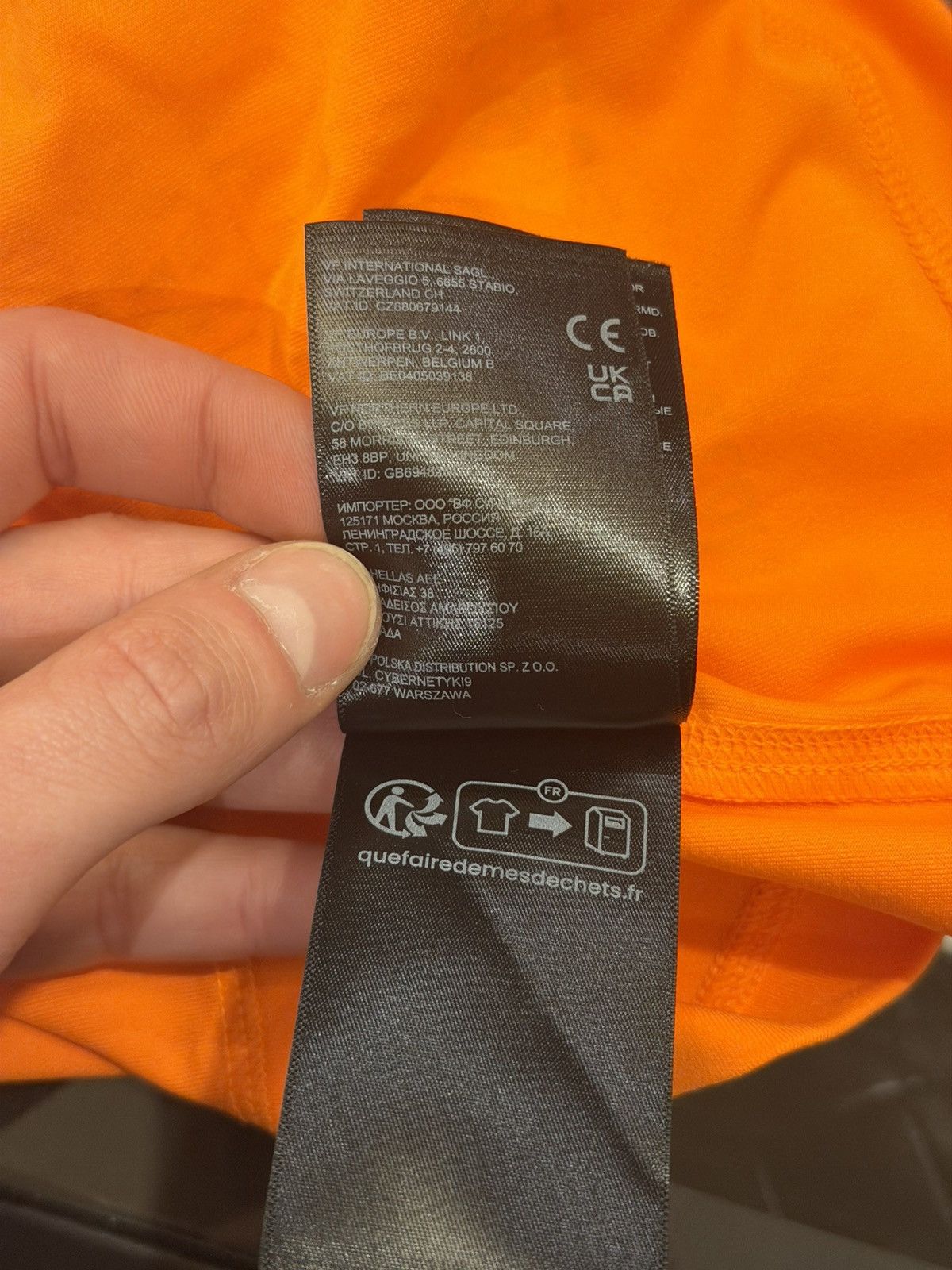 Online Ceramics × The North Face The North Face x Online Ceramics Water LS Shirt - Orange Size US M / EU 48-50 / 2 - 8 Thumbnail