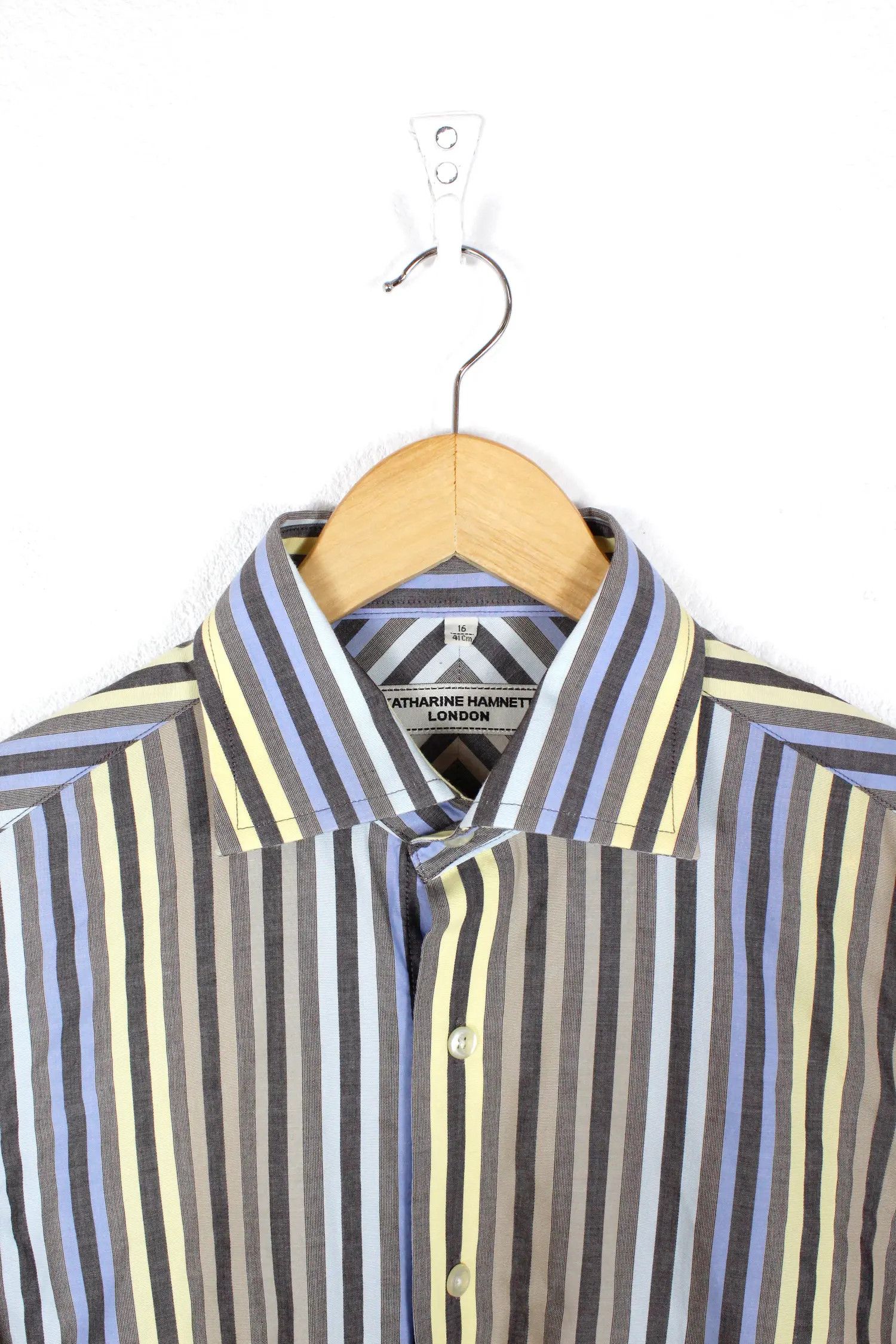 Katharine Hamnett London Katharine Hamnett London Striped Shirt Size US M / EU 48-50 / 2 - 2 Thumbnail