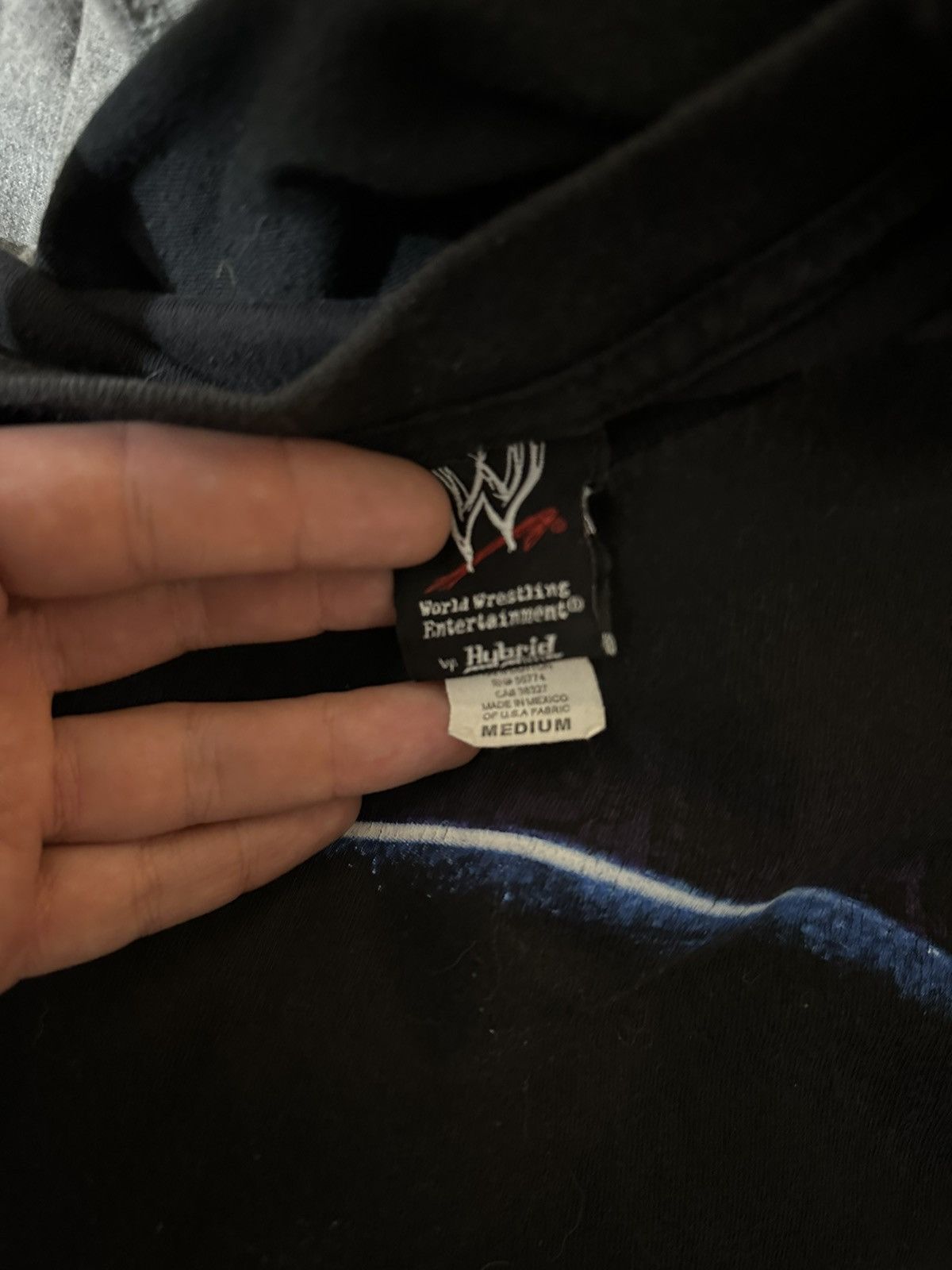 WWE × WWF The Undertaker Tshirt Y2K WWE WWF Wrestling Tee Grail Size US M / EU 48-50 / 2 - 7 Thumbnail