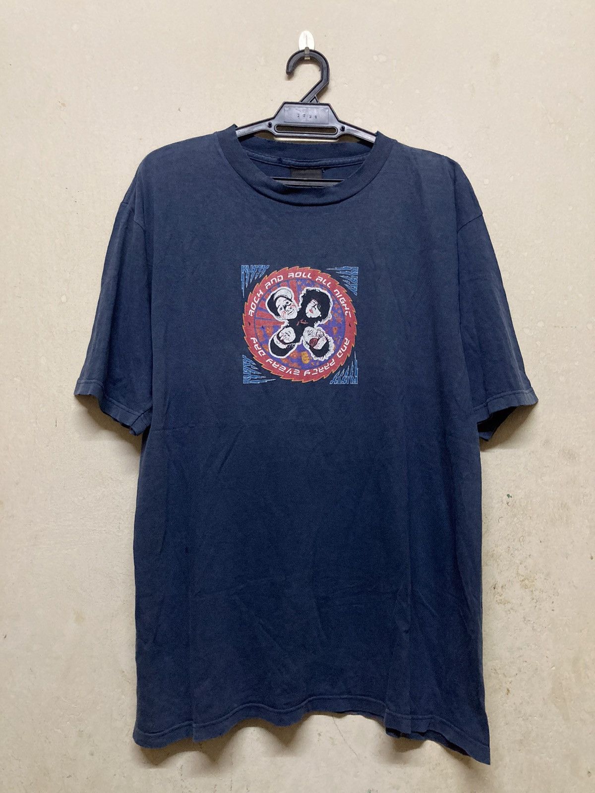 Rusty × Vintage Vintage Rusty United States Tour Kiss Parody Tshirt Size US L / EU 52-54 / 3 - 1 Thumbnail