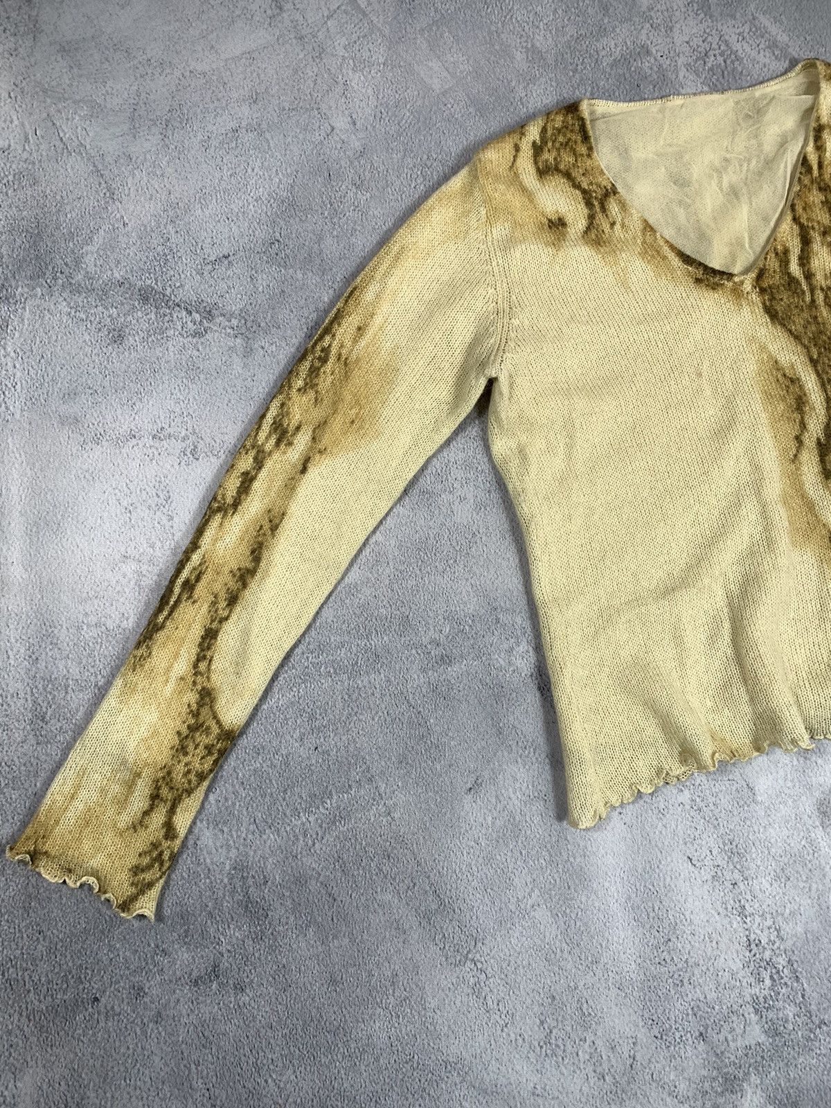 Japanese Brand × Vintage Vintage Y2K Japanese abstract sweater opium size M/L Size M / US 6-8 / IT 42-44 - 5 Thumbnail