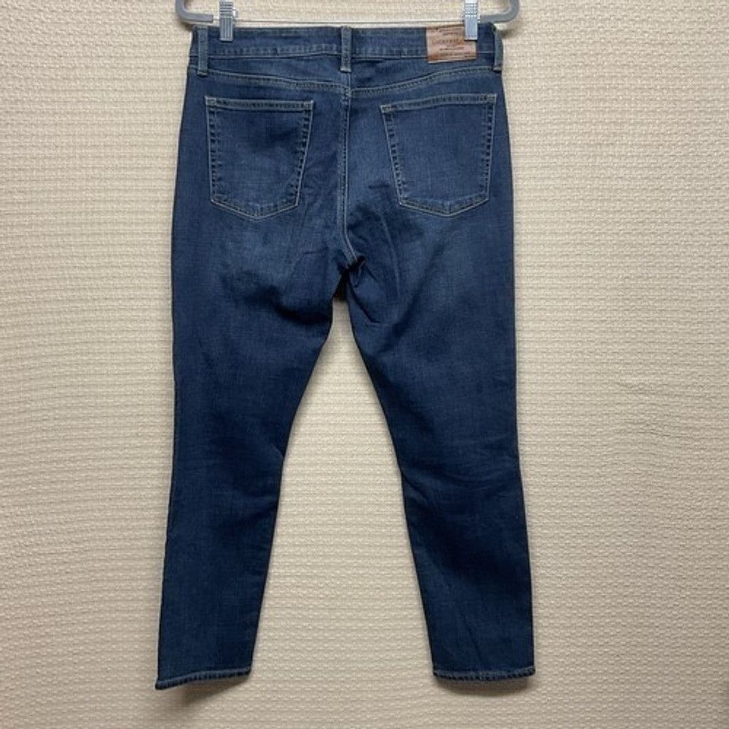 Lucky Brand Lucky Brand Lolita Dark Wash Stretch Crop Jeans Women 10/30 Size 32" / US 10 / IT 46 - 11 Thumbnail