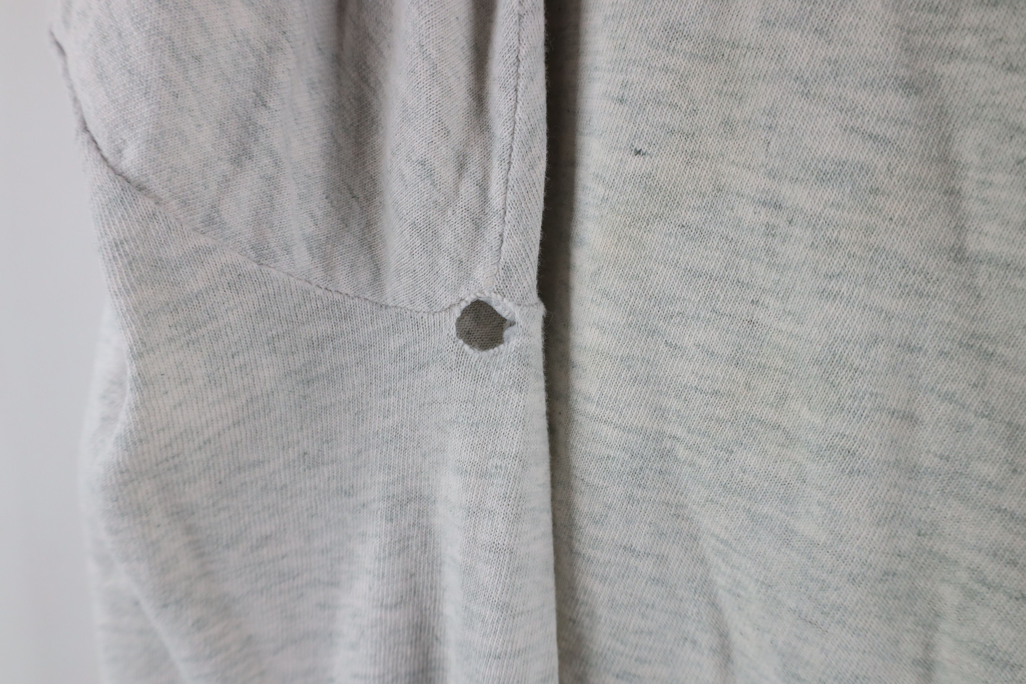 Vintage Vintage 90s Streetwear Short Sleeve Pocket T-Shirt Gray USA Size US XXL / EU 58 / 5 - 8 Thumbnail