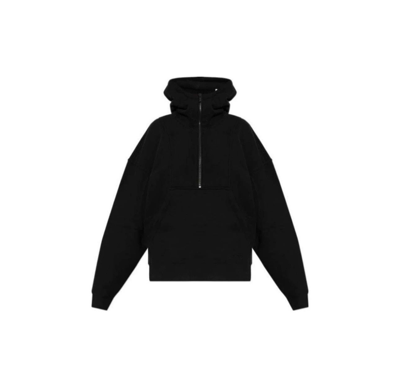 Saint Laurent Paris Saint Laurent Paris Solid color zipper loose hooded sweatshirt Size US M / EU 48-50 / 2 - 1 Thumbnail