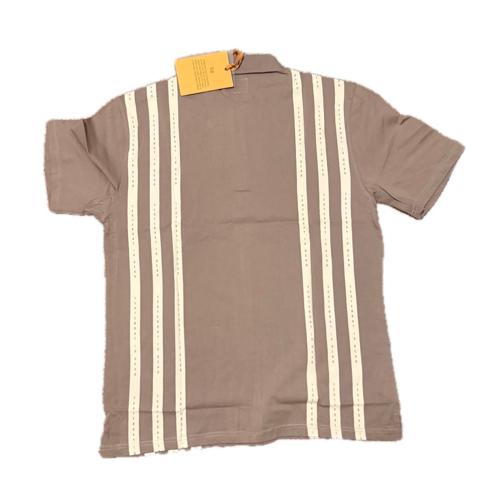 Other Yesterday Is Dead (Y.I.D.) Vertical Stripe Polo Size US XXL / EU 58 / 5 - 2 Thumbnail