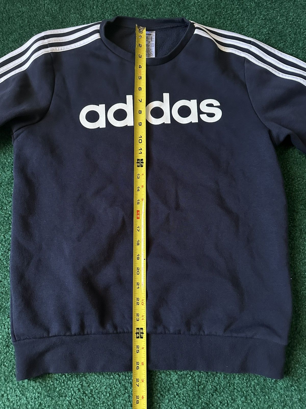 Adidas Adidas 3-Stripe Logo Crewneck Sweatshirt Size US M / EU 48-50 / 2 - 3 Thumbnail