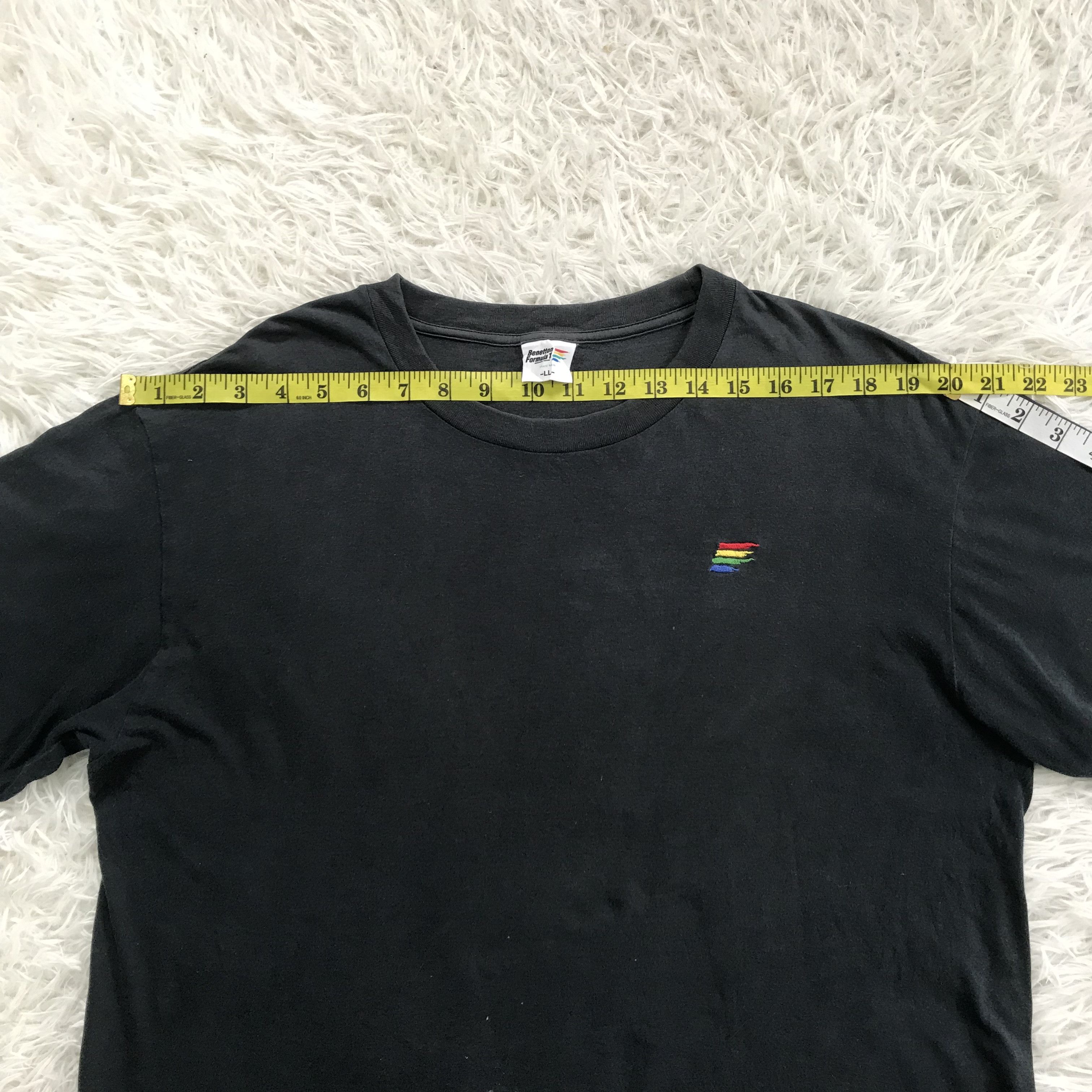 Japanese Brand Benetton formula tshirt Size US L / EU 52-54 / 3 - 4 Thumbnail