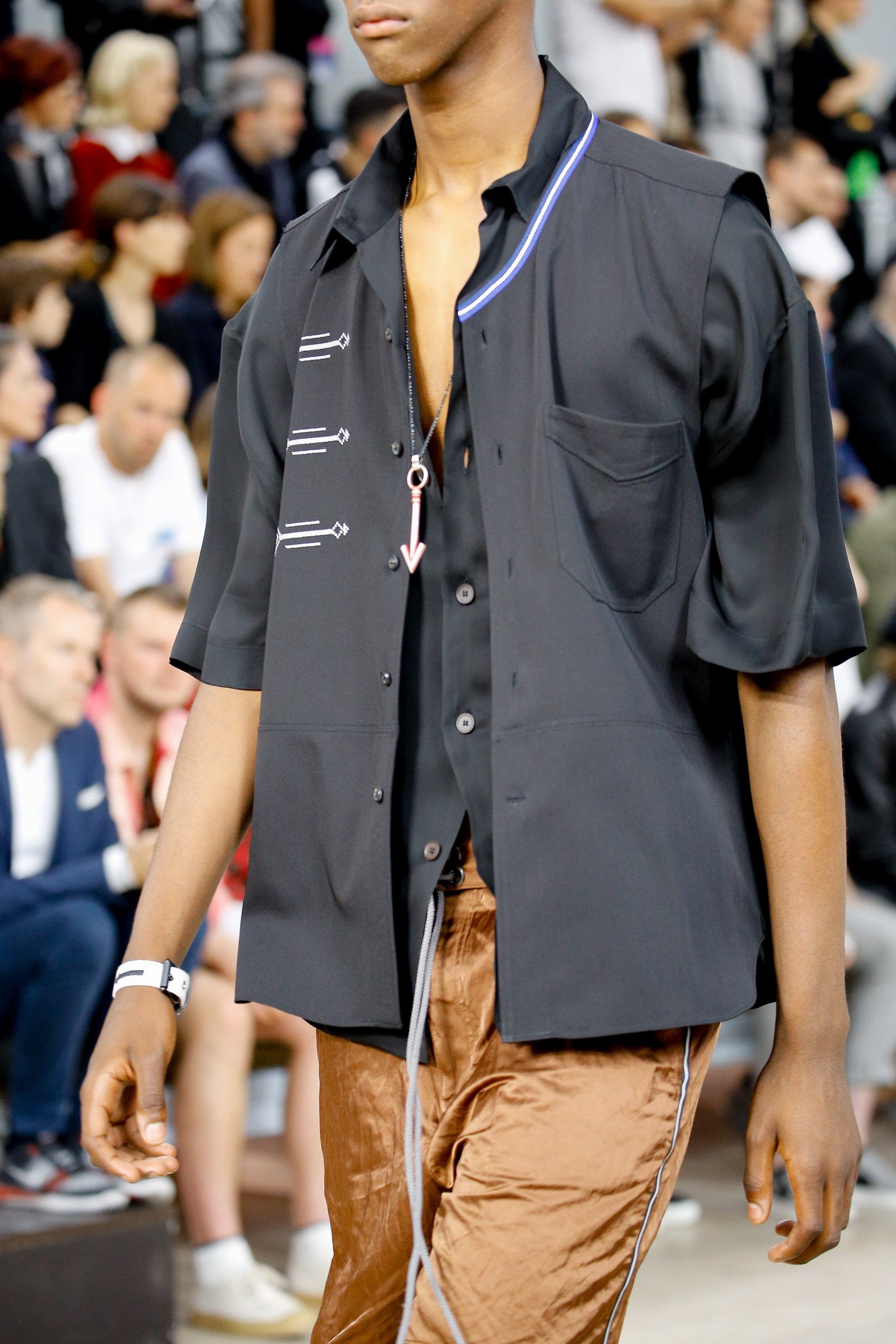 Lanvin LANVIN arrow stitch buttoned vest Size US S / EU 44-46 / 1 - 2 Thumbnail