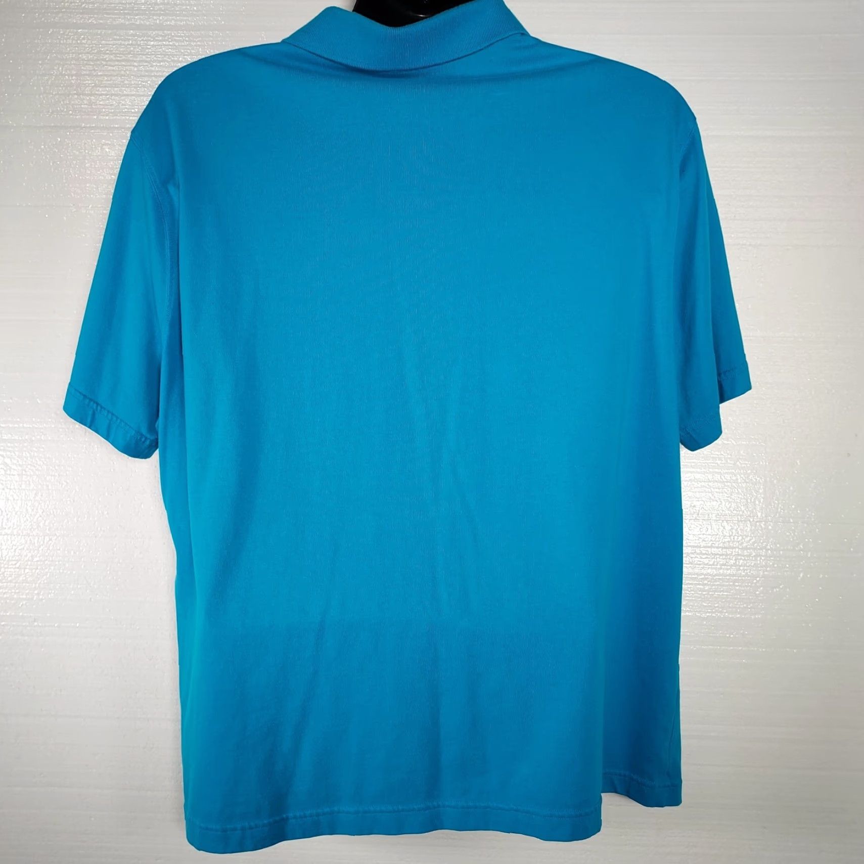 Vintage Saddlebred Shirt Polo Golf Light Blue XL Short Sleeve Mens Regular Blue 60% Cotton 40% Polyester Polo Shirt Size US XL / EU 56 / 4 - 2 Thumbnail
