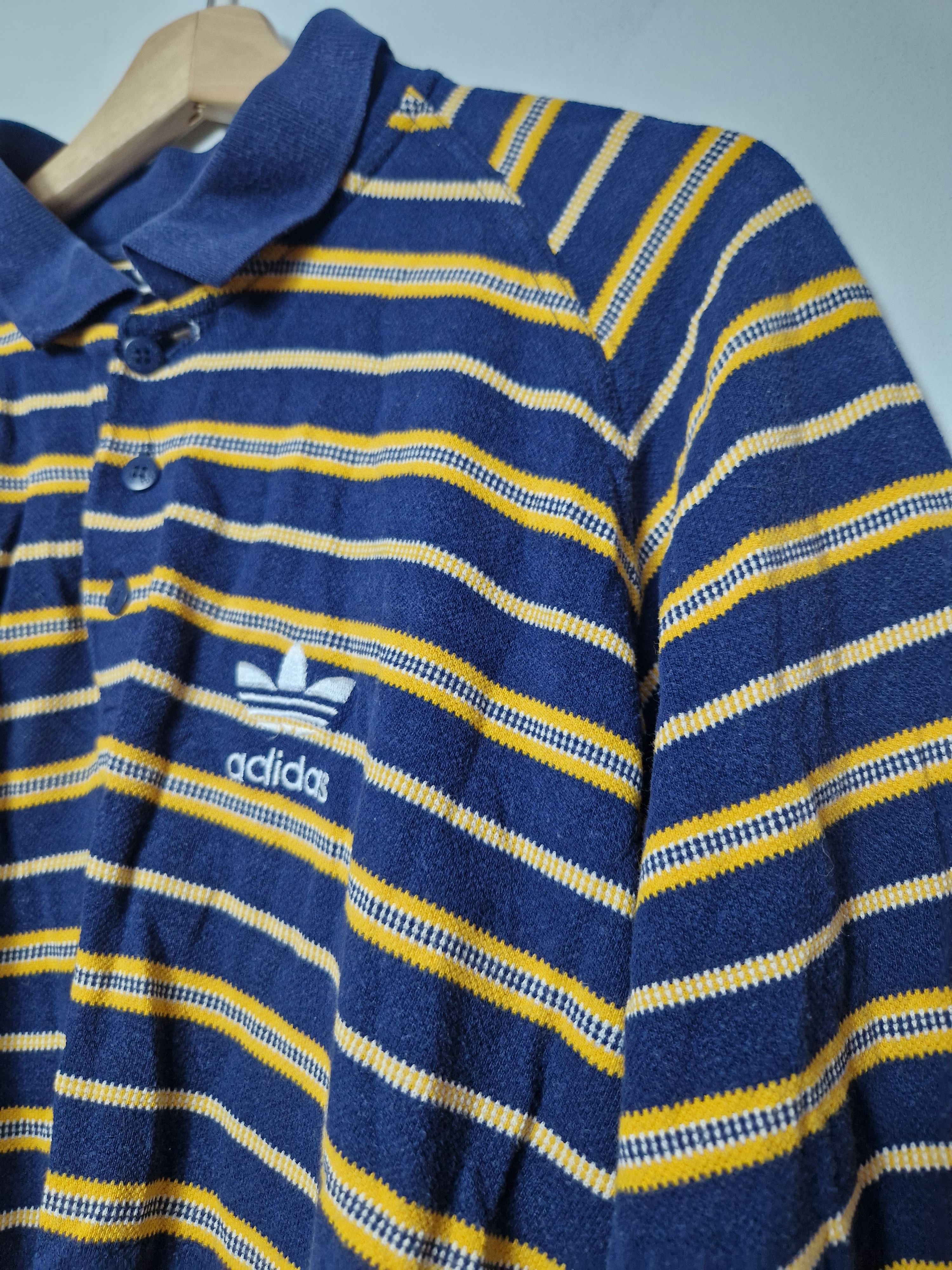 Adidas Adidas vintage 90s knitted polo Size US M / EU 48-50 / 2 - 3 Thumbnail