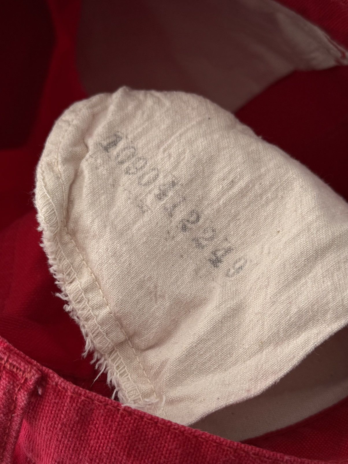 Levi's 1960s Vintage Levi’s BIG E Red Jeans Pants Size US 29 - 7 Thumbnail