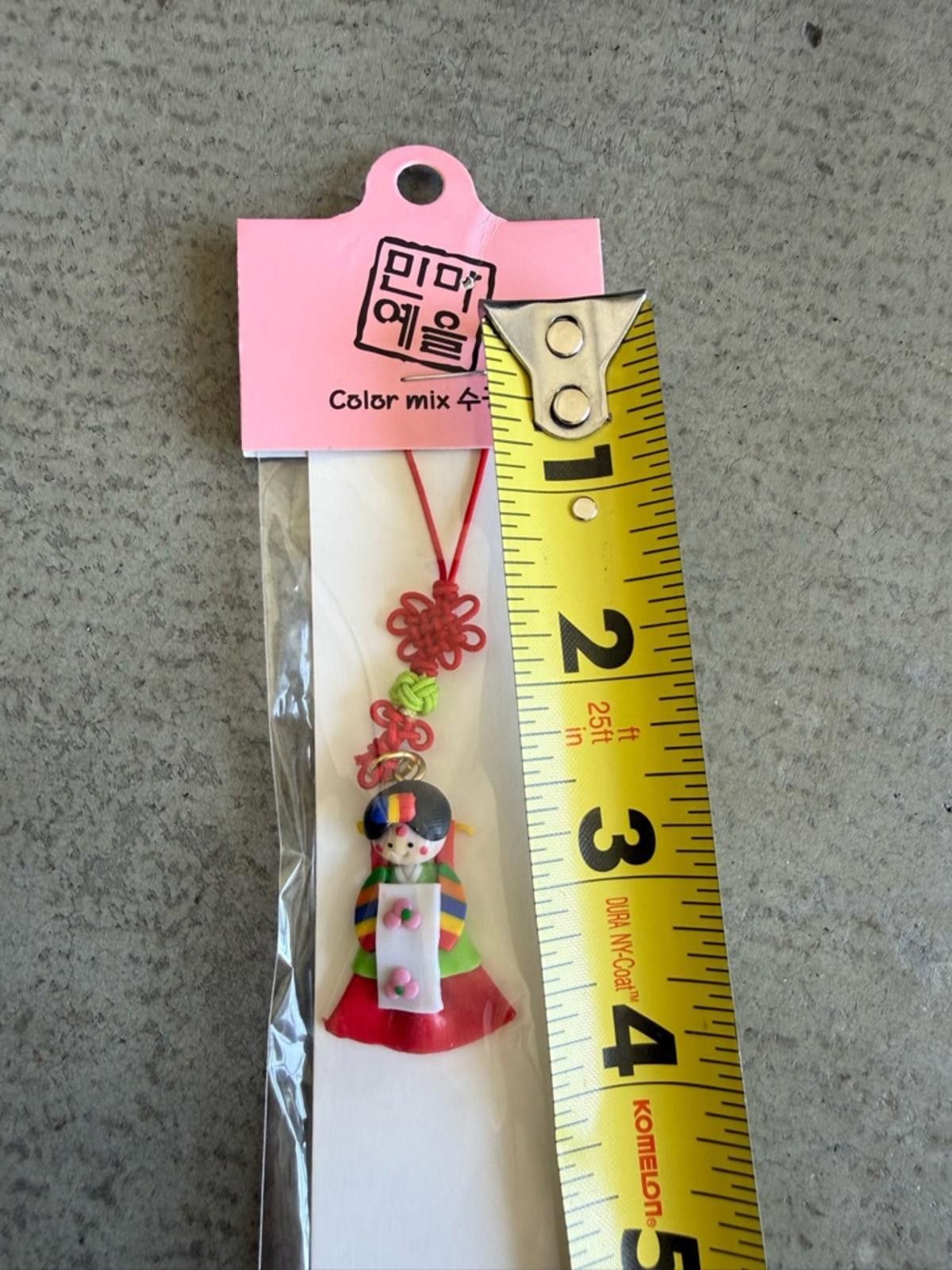Other Korean Hanbok Doll Phone Charm / Seoul Souvenir Strap Size ONE SIZE - 2 Thumbnail