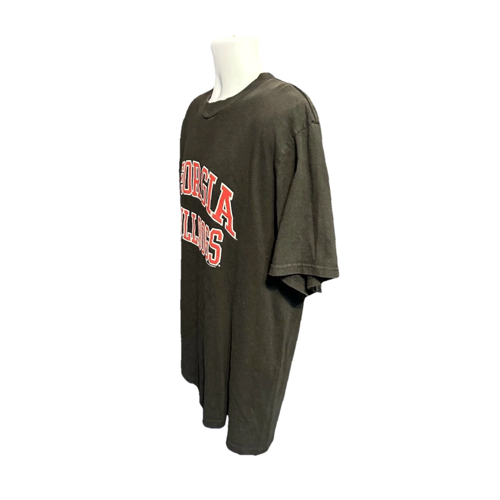 Lee VTG Georgia Bulldogs Shirt Men Large Black Short Sleeve Crew Neck Lee Sport Size US L / EU 52-54 / 3 - 5 Thumbnail