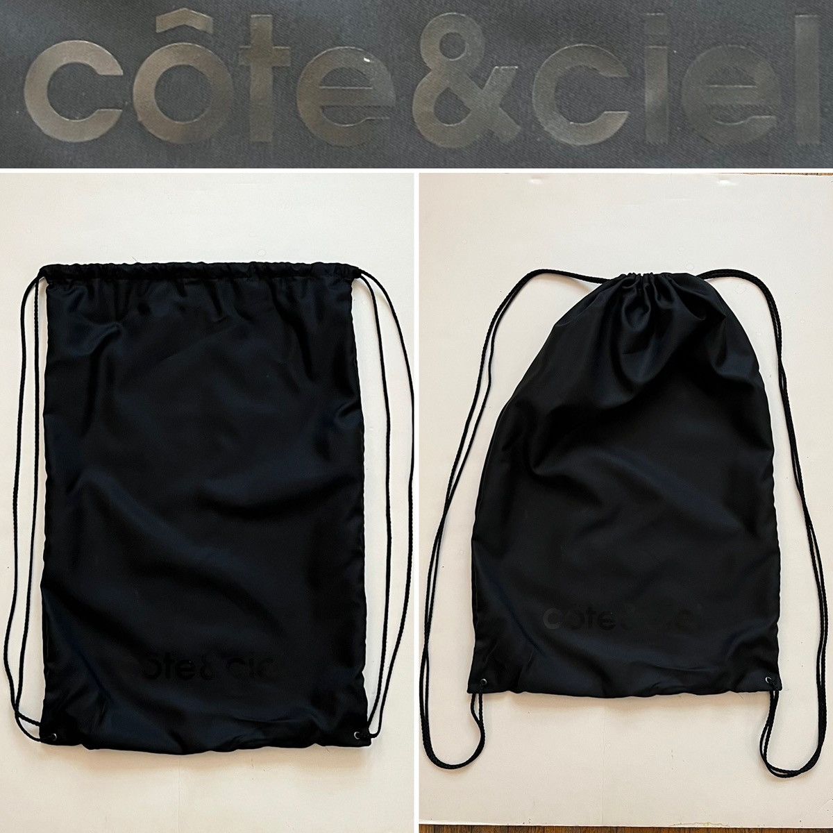 Cote&Ciel Cote & Ciel Dust Bag ,Black Drawstring 29X19.5 inches Size ONE SIZE - 1 Thumbnail