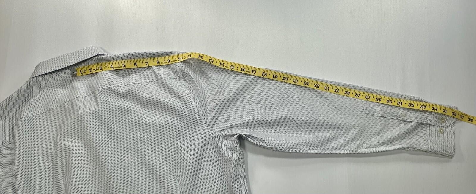 Banana Republic Banana Republic No-Iron Pinpoint Slim Button Up White Men XL Size US XL / EU 56 / 4 - 8 Thumbnail