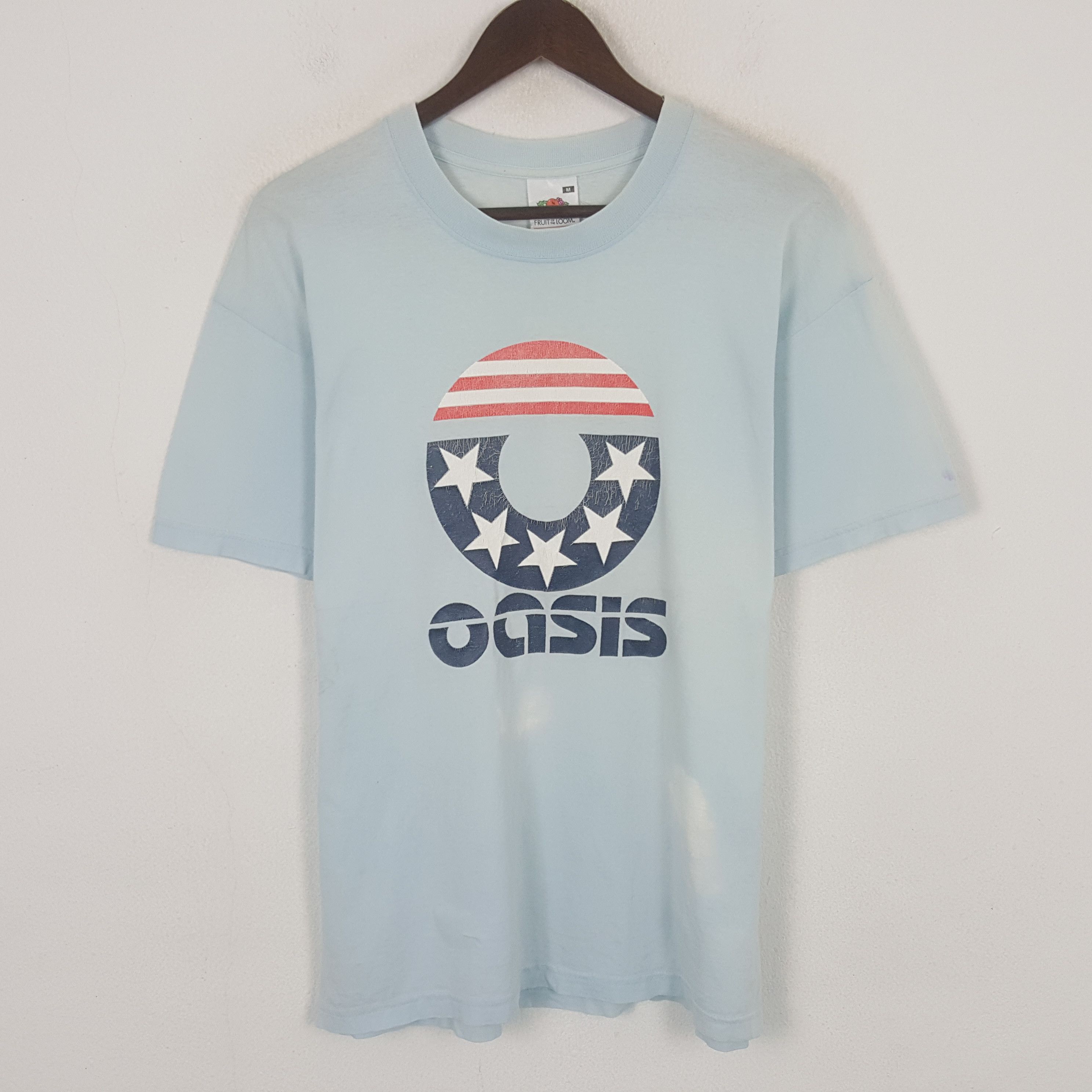 Band Tees Vintage Oasis American Rock Band Tshirt Size US M / EU 48-50 / 2 - 1 Thumbnail