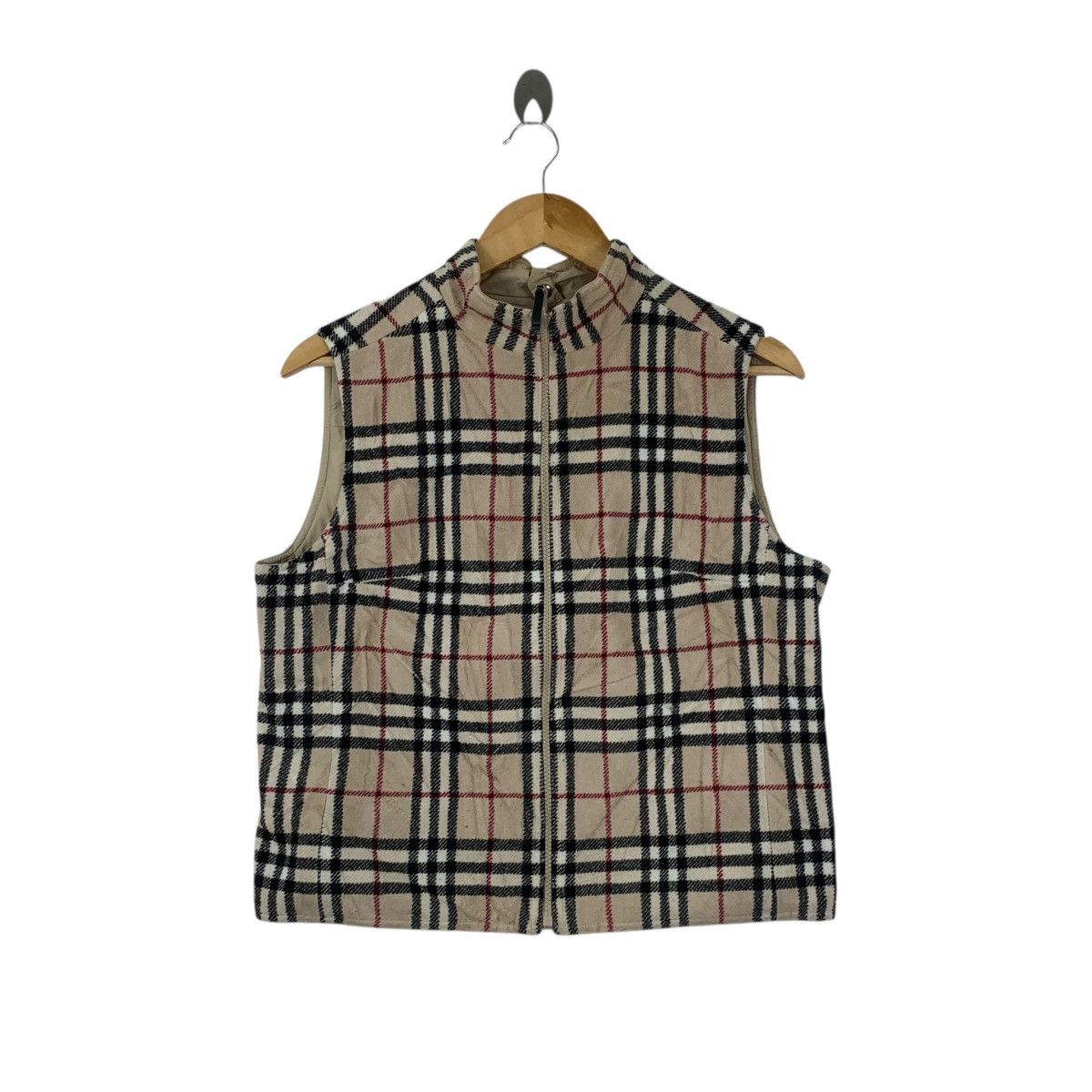 Burberry BURBERRY LONDON Nova Checks Light Puffer Vest Jacket Size S / US 4 / IT 40 - 1 Thumbnail