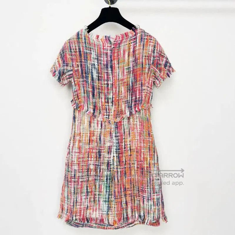Chanel Chanel Multicolor Summer Dress for Women . Size S / US 4 / IT 40 - 2 Thumbnail