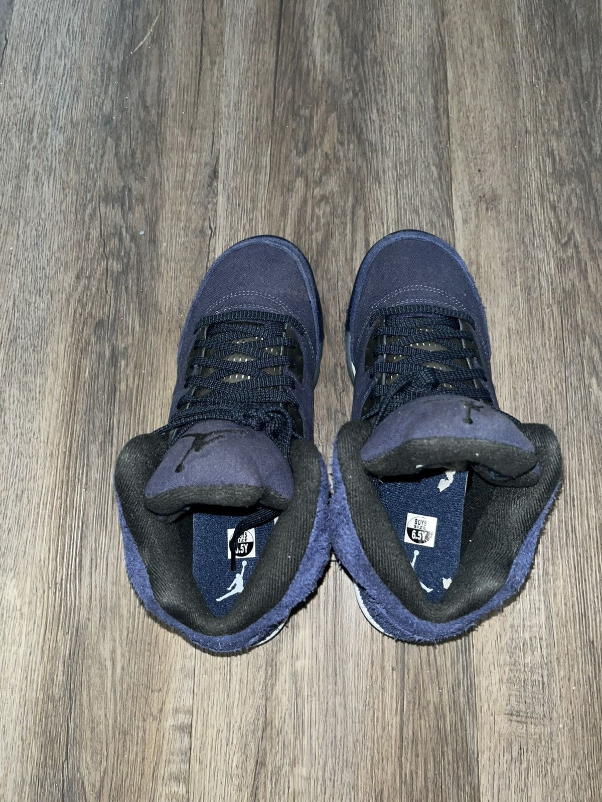 Nike Air Jordan 5 “Midnight Navy” Grade School Size US 8 / IT 38 - 5 Thumbnail
