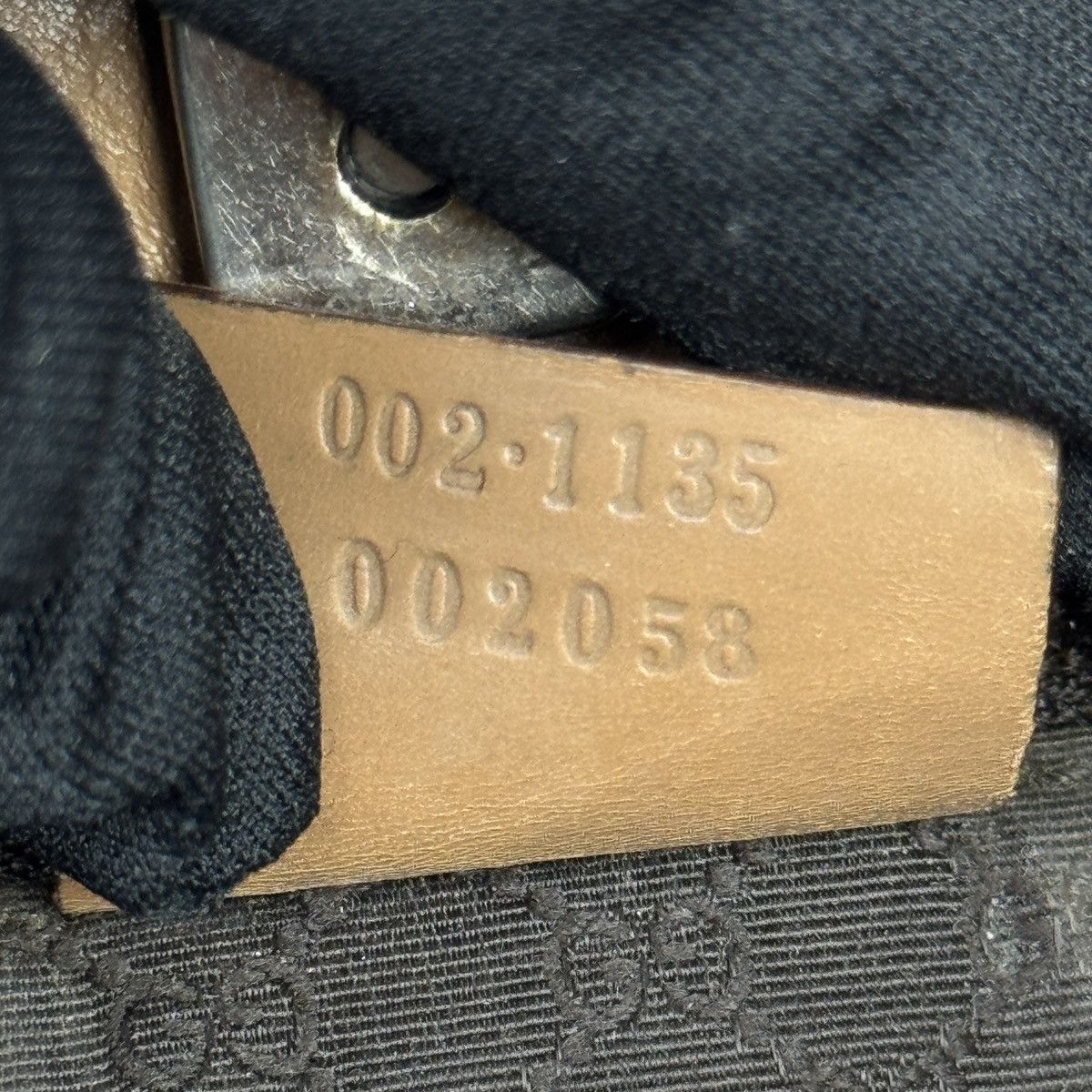Gucci Gucci - Vintage Sherry Line Leather Beige Hand Bag Size ONE SIZE - 12 Thumbnail
