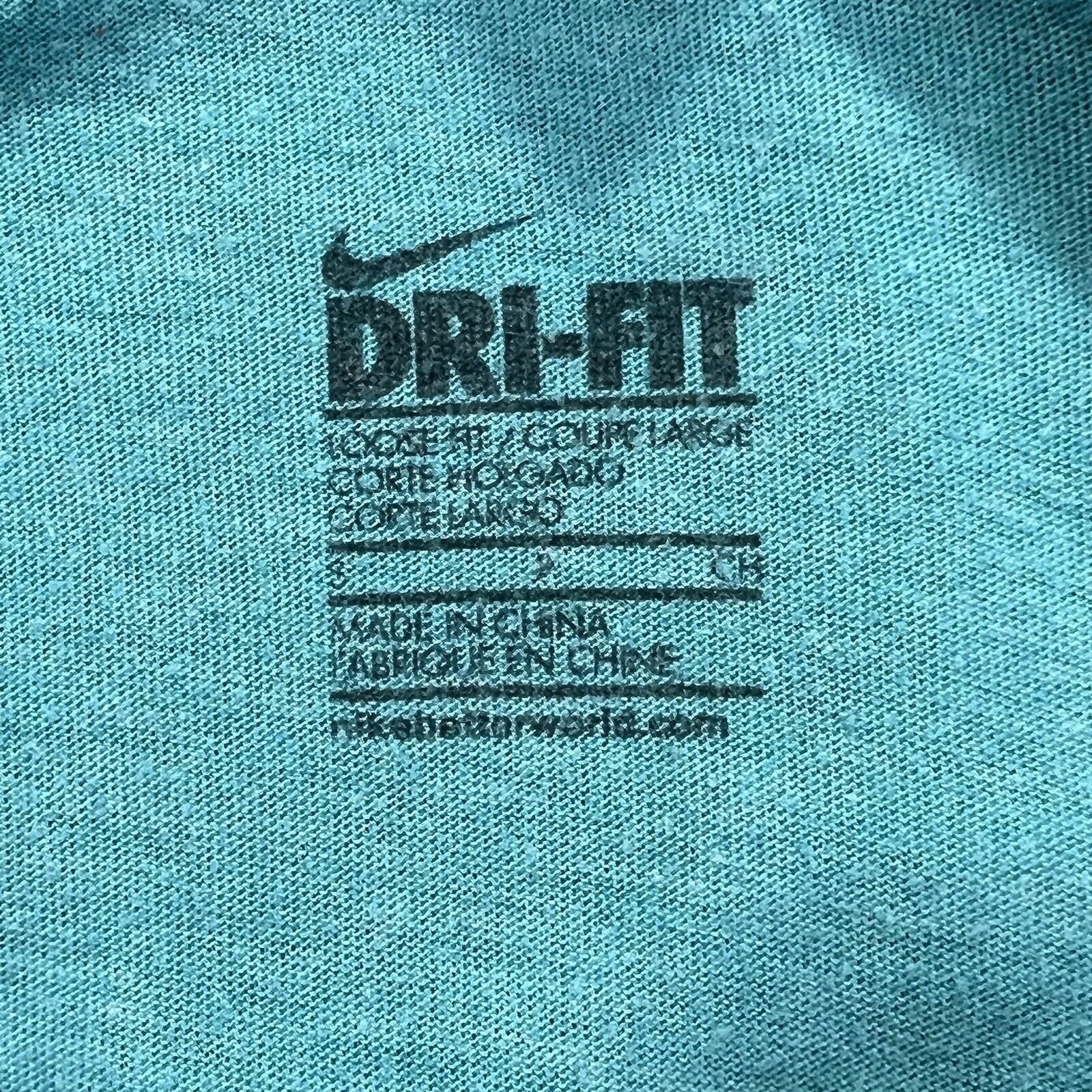 Nike Nike Dri Fit Blue Racerback Athletic Tank Top Size S / US 4 / IT 40 - 3 Thumbnail