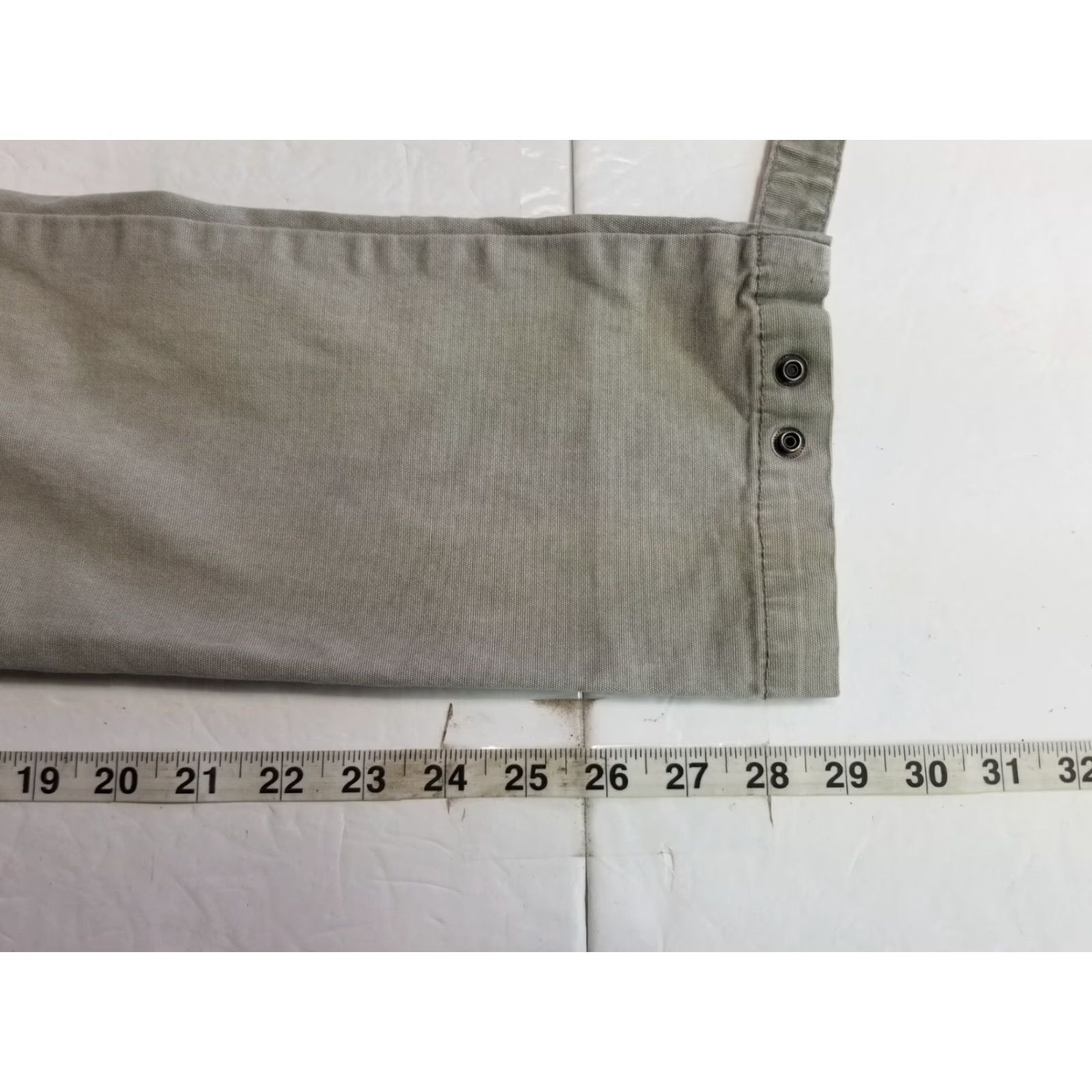 Pacsun PacSun Men Medium Cargo Jogger Pants Gray Elastic Drawstring Waist Pockets Gray Size US 31 - 5 Thumbnail