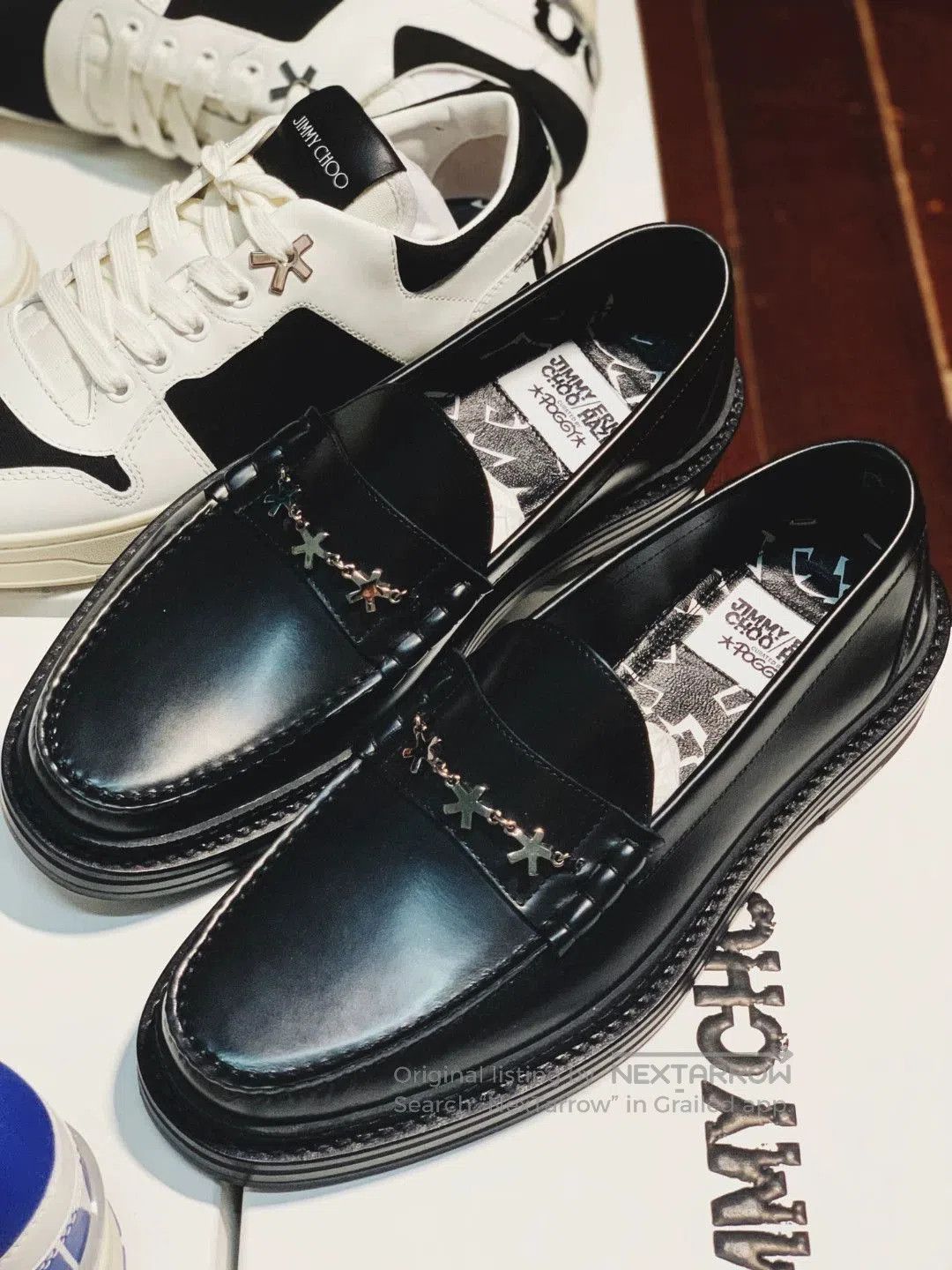 Jimmy Choo Jimmy Choo x Eric Haze Collaboration Shoes. Size US 8 / EU 41 - 4 Thumbnail