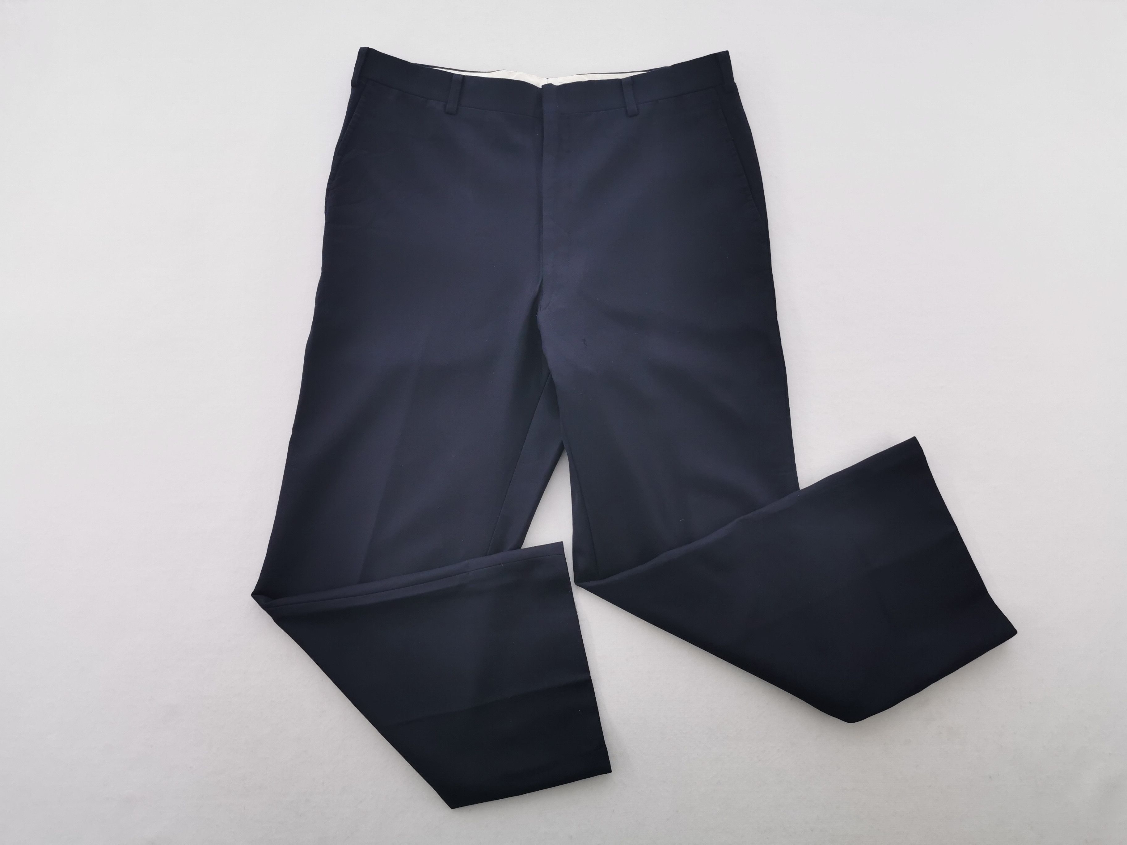 Burberry Vintage 80's Burberry's Wool Pants Size 35 Size US 35 - 4 Thumbnail