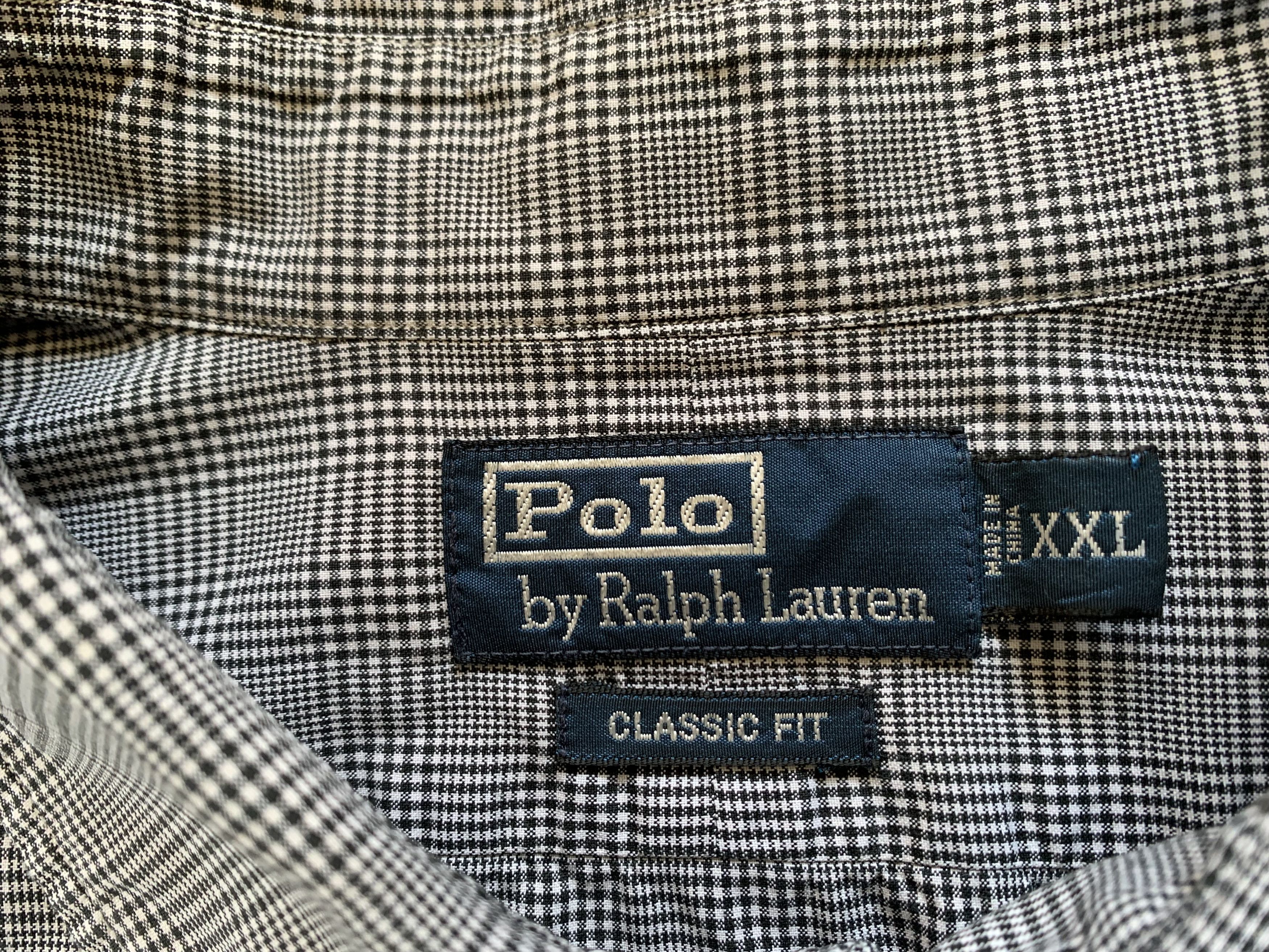 Polo Ralph Lauren Mens Vintage Polo Ralph Lauren Plaid Cotton Button Up Shirt Size US XXL / EU 58 / 5 - 5 Thumbnail